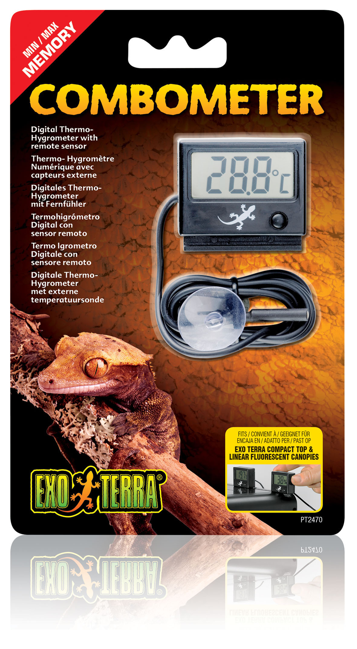 Exo Terra Combinaision thermomètre et hygromètre
