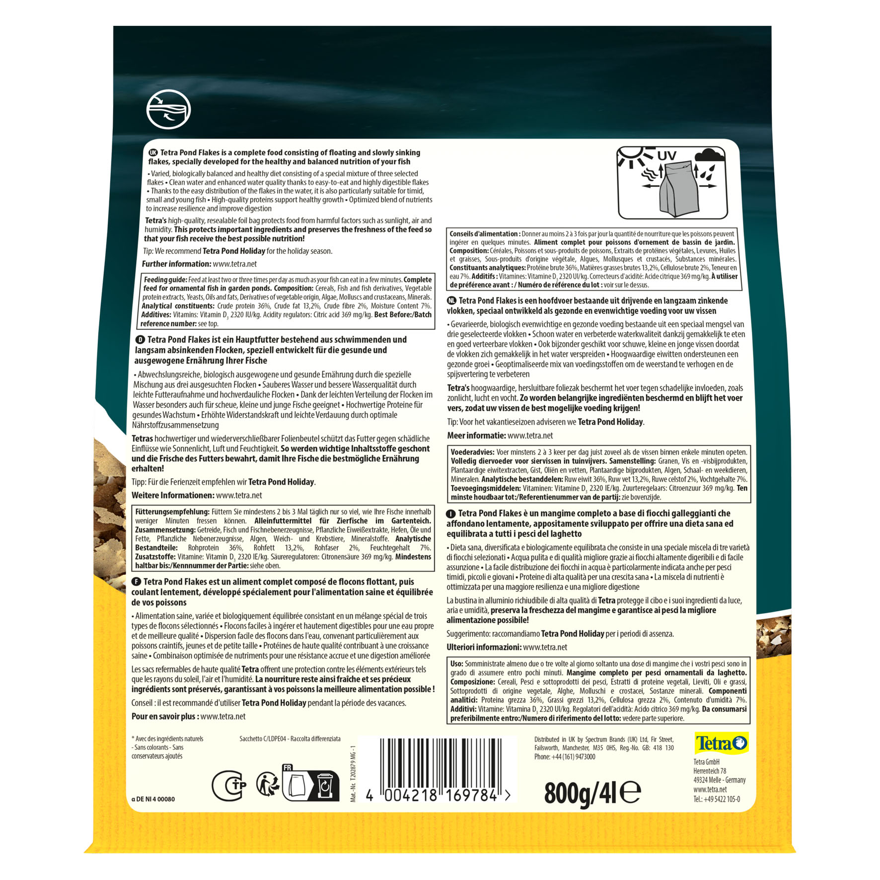 TetraPond Flakes TetraPond Flakes