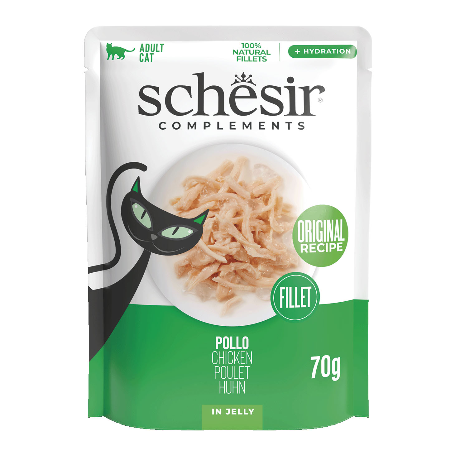 SCHESIR Gelee-Hühnerfilet 70g