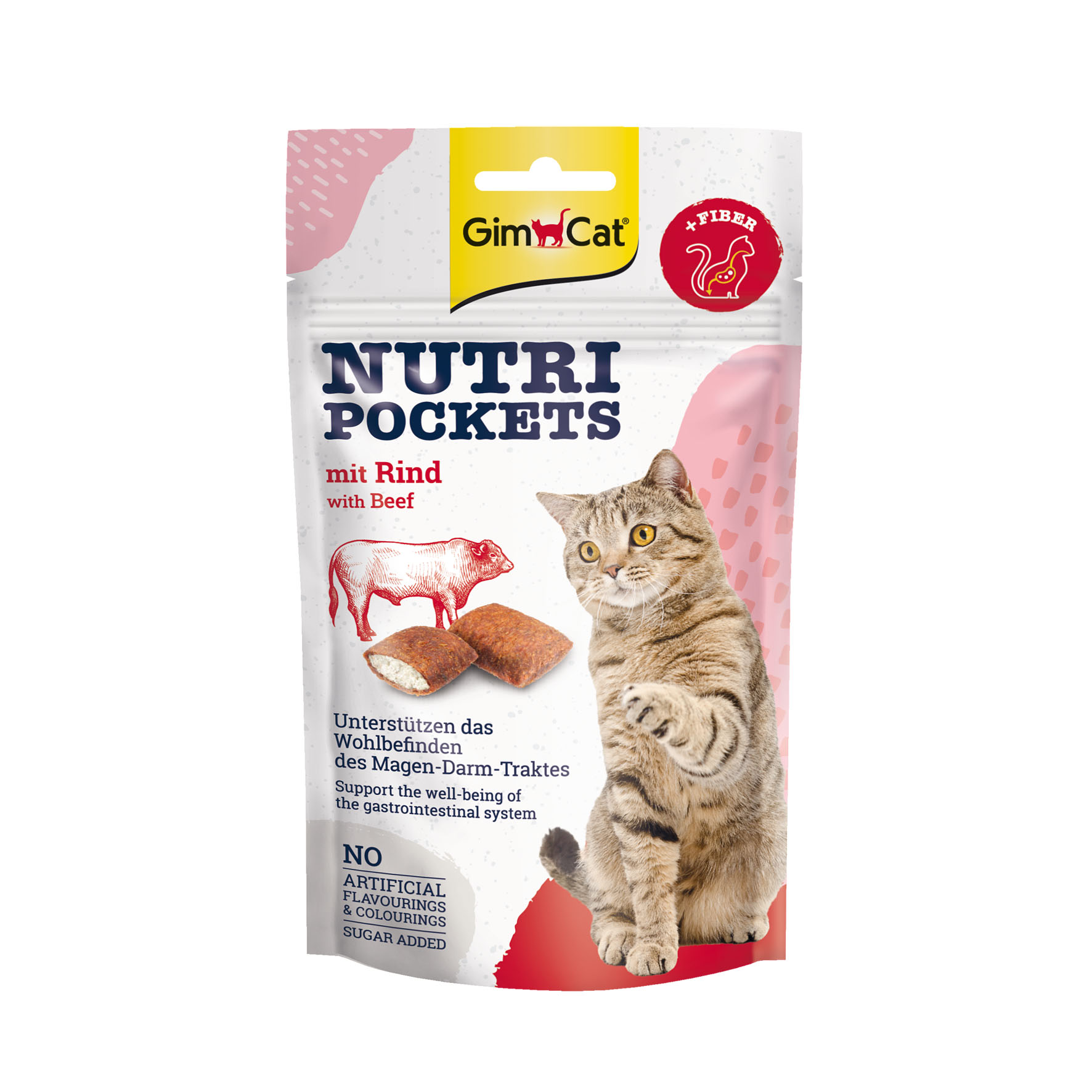 GimCat NutriPockets boeuf 60g