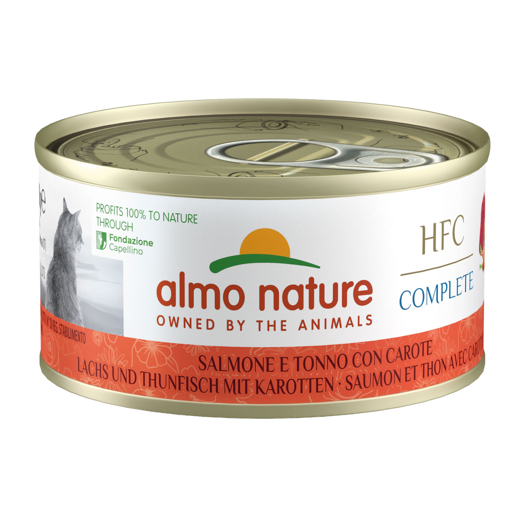 Almo HFC Complete Lachs & Thunfisch und Karotten 70g
