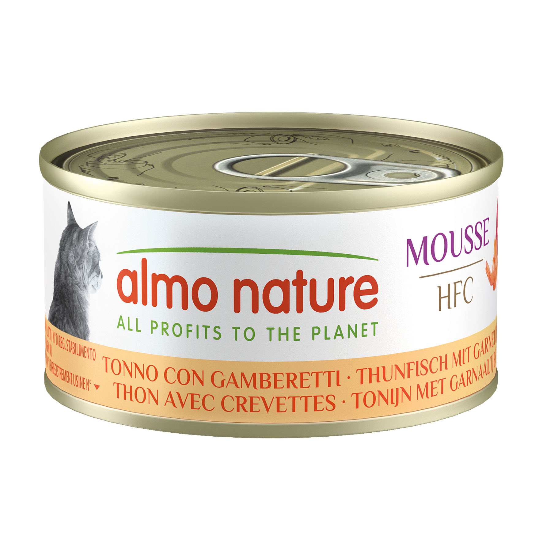 HFC Mousse Adult thon avec crevettes 70g