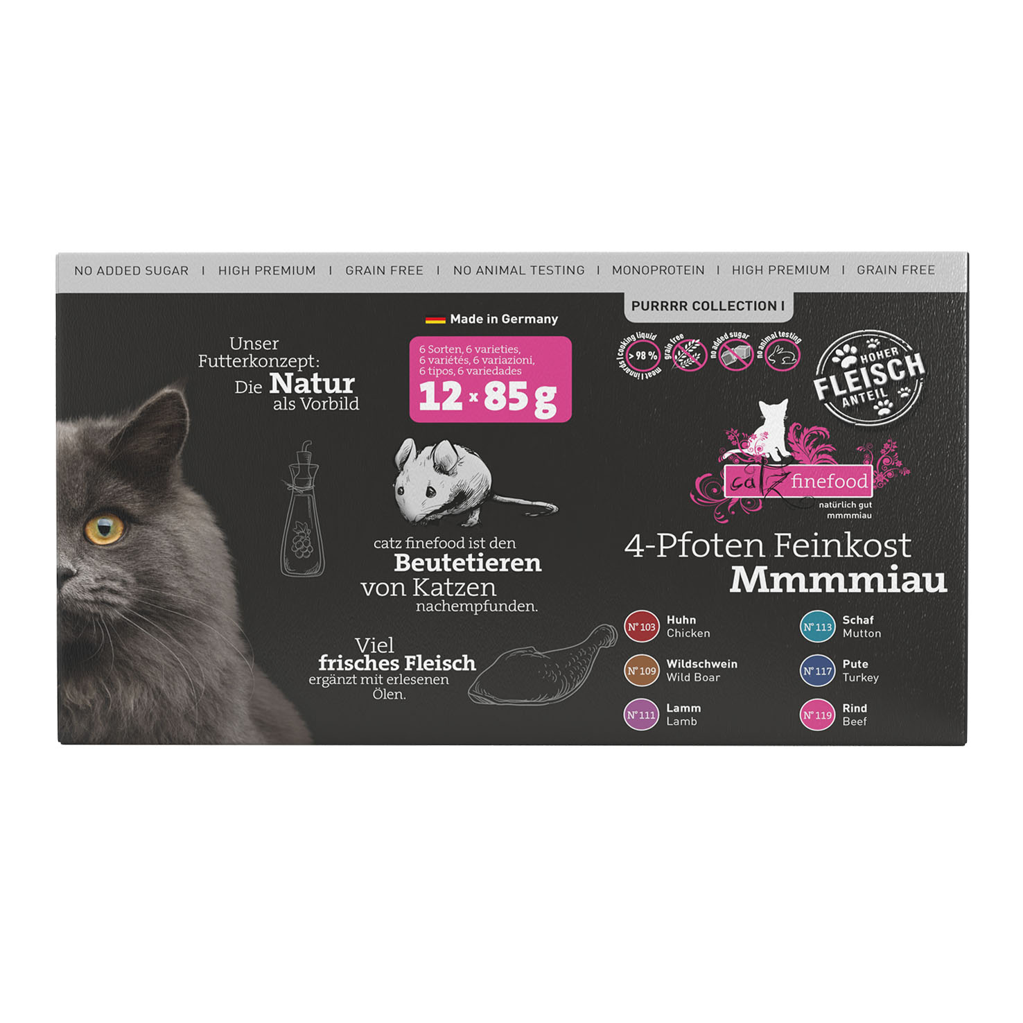 Catz finefood Purrrr I Multipack, 12x85g