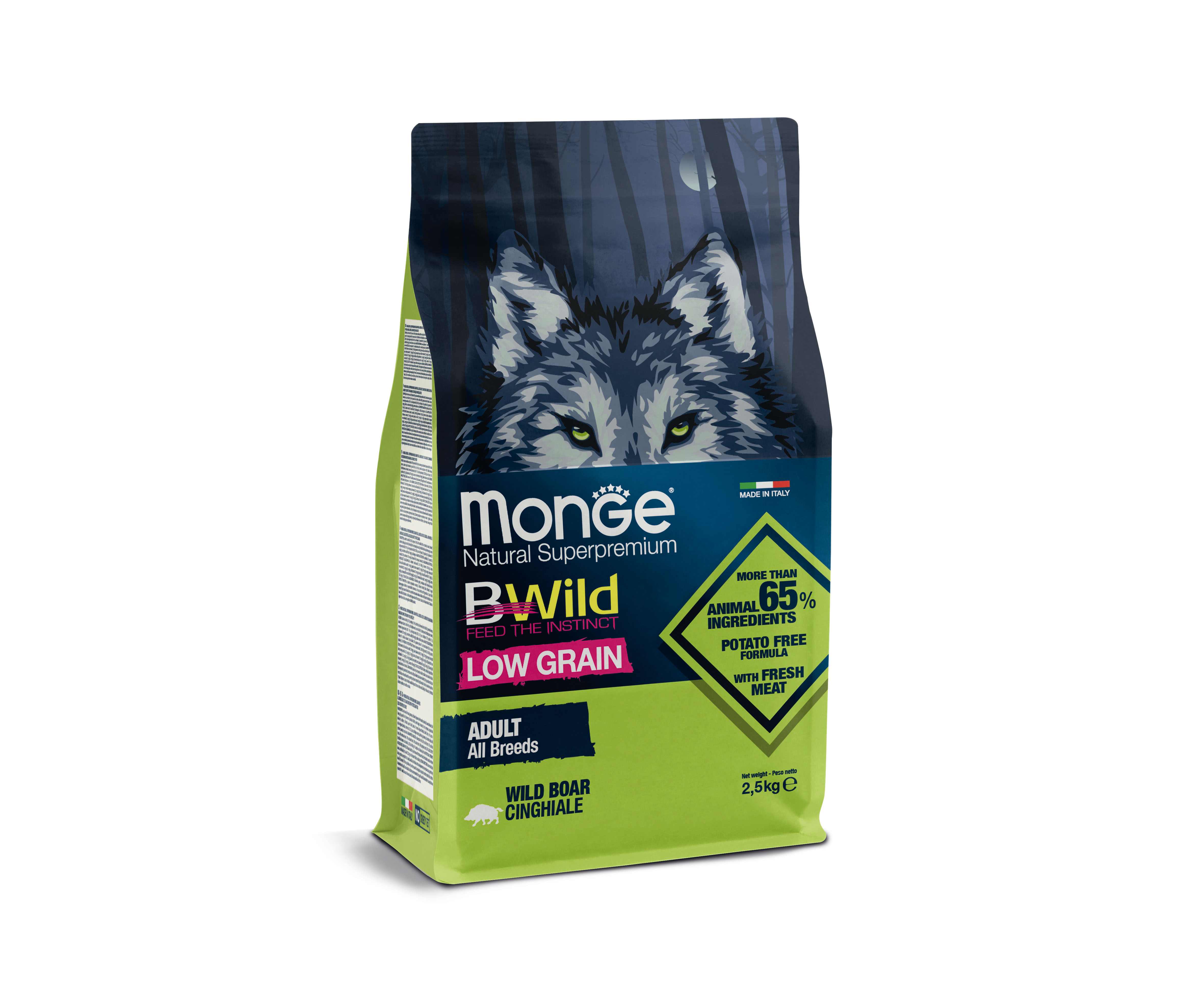 Monge BWild LG Sanglier Adulte 2.5kg