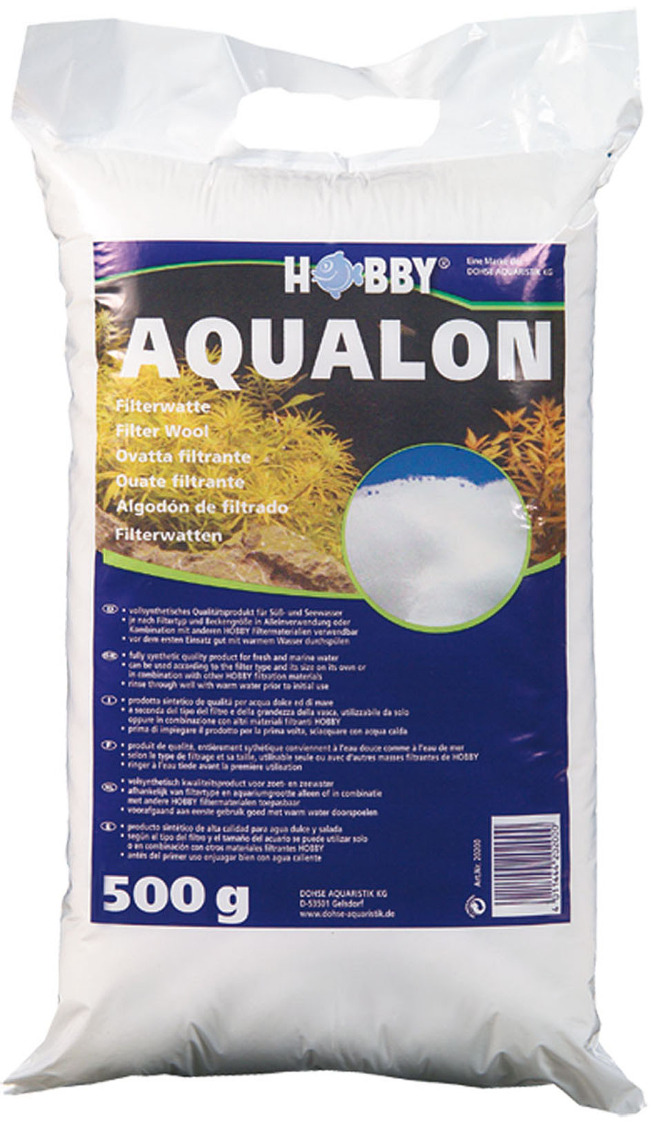 Hobby Ouate filtrante Aqualon 500g