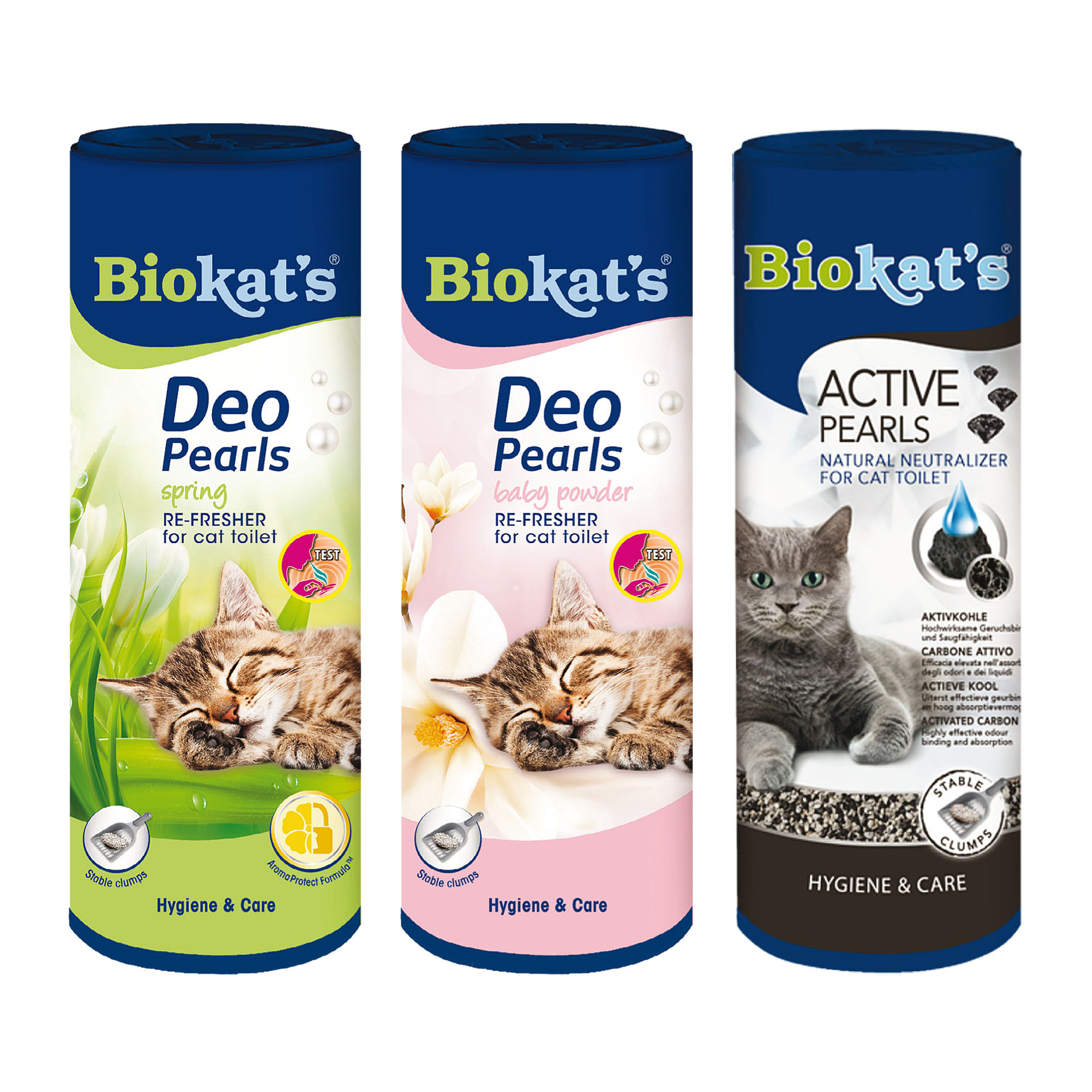 Biokat’s Deo Pearls, Katzenstreu-Frischezusatz
