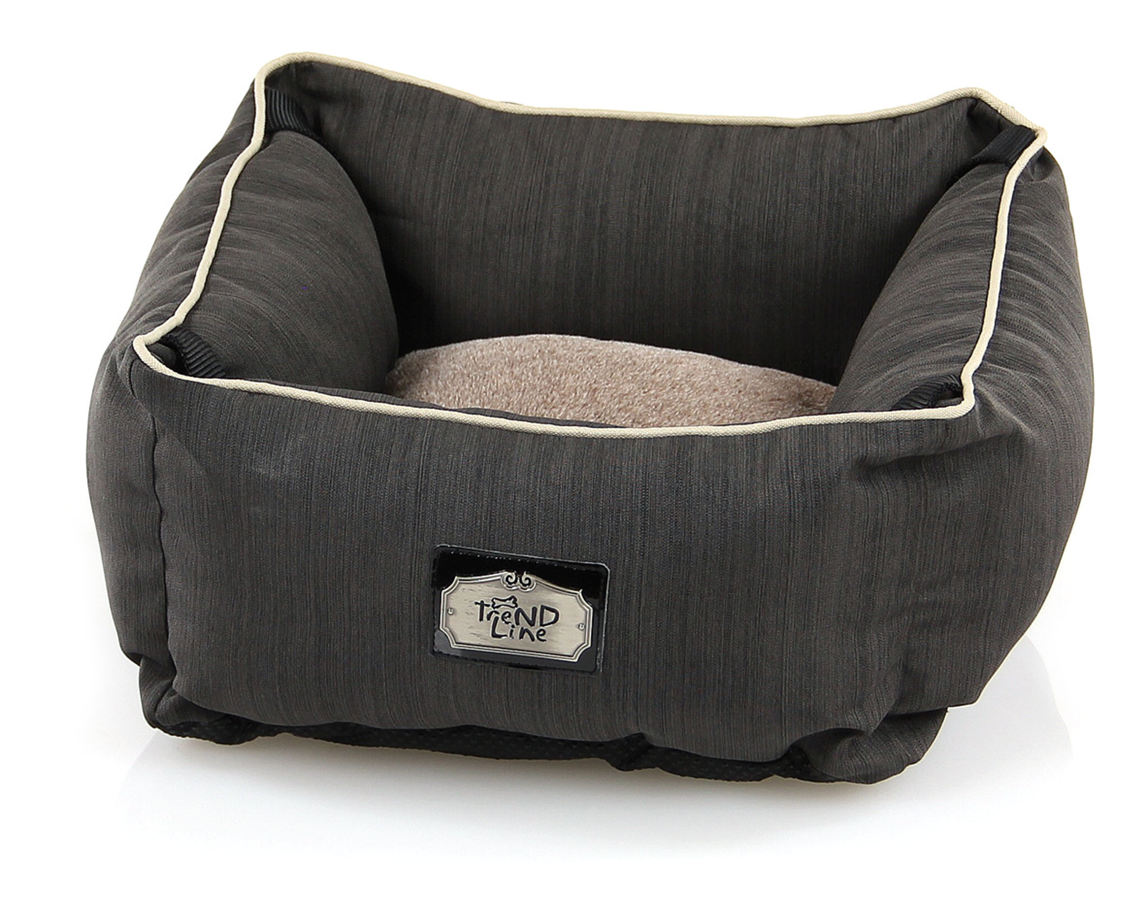 TrendLine Hunde- & Katzenbett Genua, S, 40x40x15cm