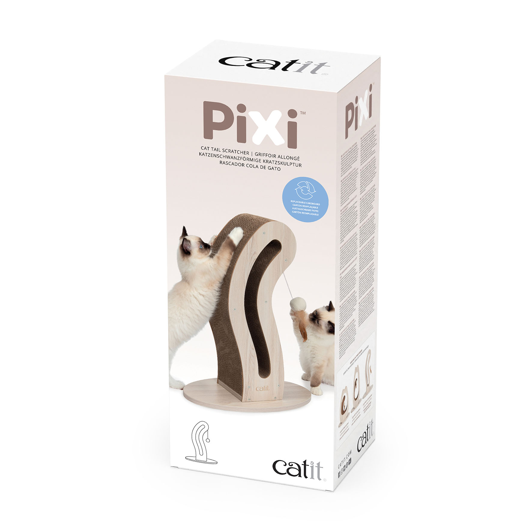 Catit PIXI Kratzstation – Form