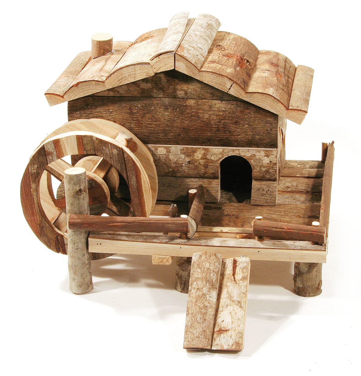 Hamsterhaus, Wassermühle 41x32x31cm