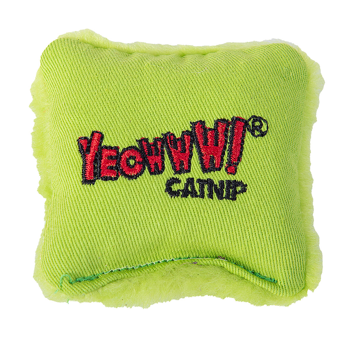 Yeowww Kissen mit biologische katzenminze, grün