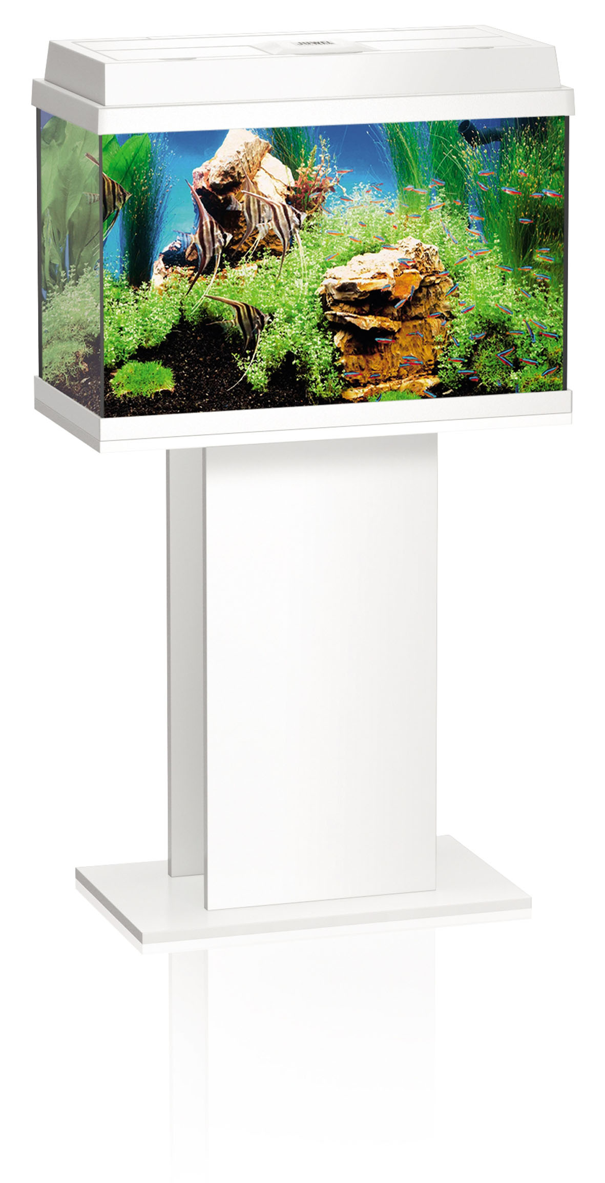 Juwel Stand, 51/61x31cm, H=63cm, weiss