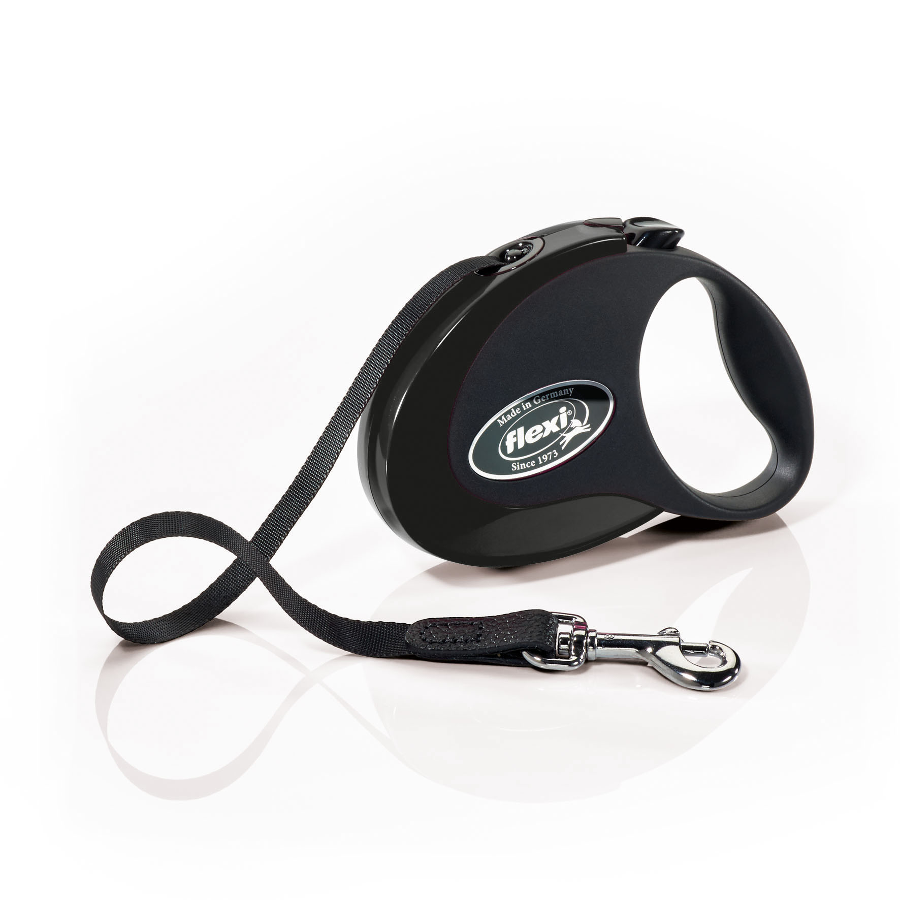 Flexi Style Gurt-Rolleine schwarz