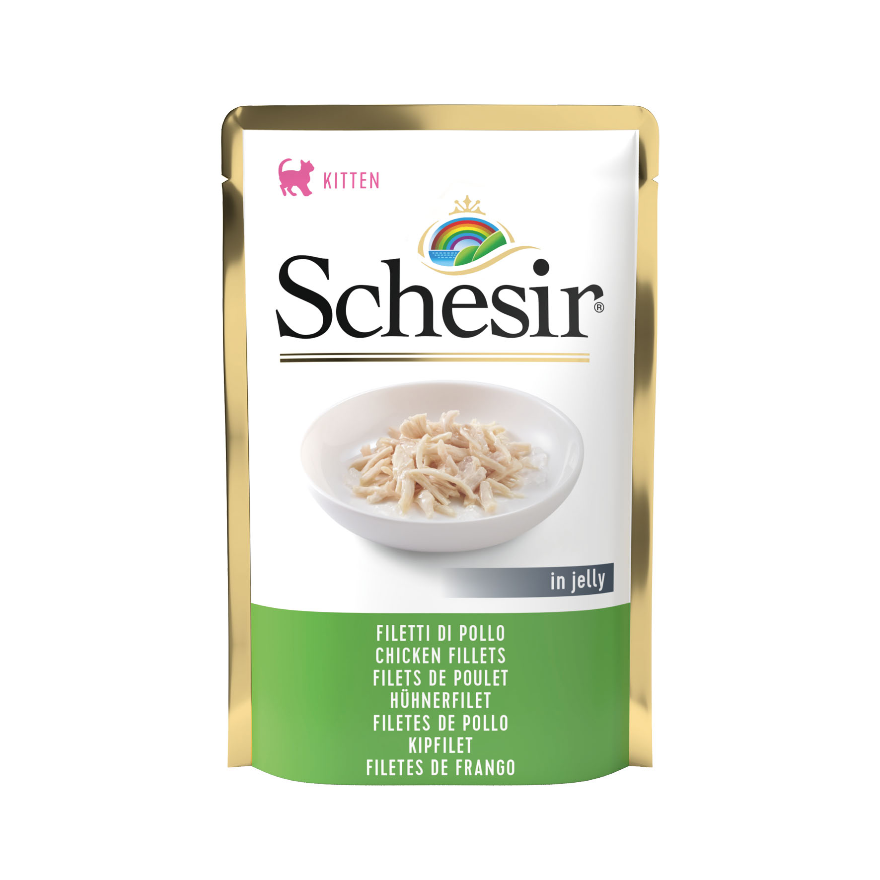 Schesir Jelly Kitten Hühnerfilet 85g