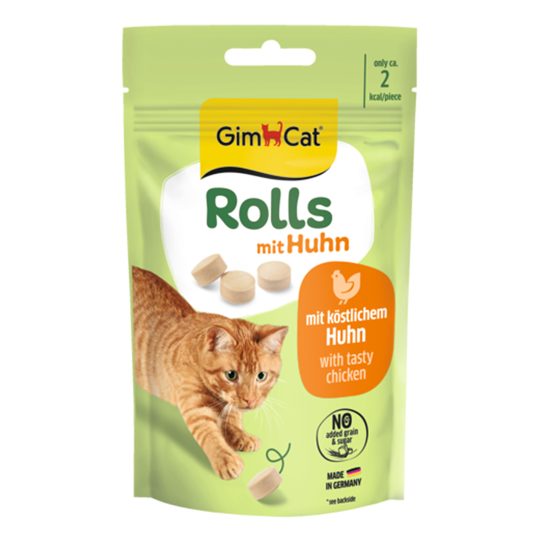 GimCat Rolls mit Huhn, 40g