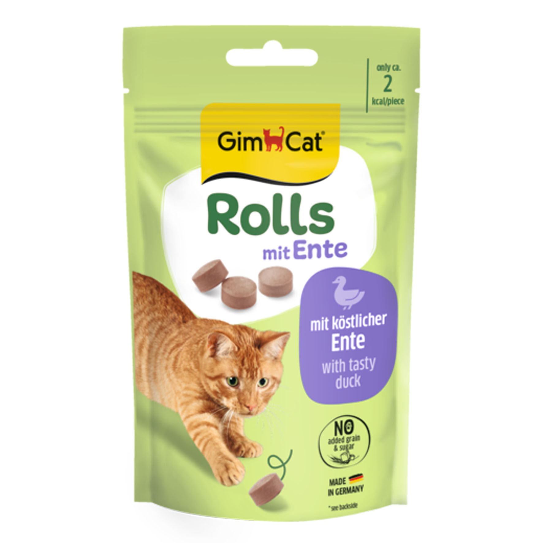GimCat Rolls mit Ente, 40g