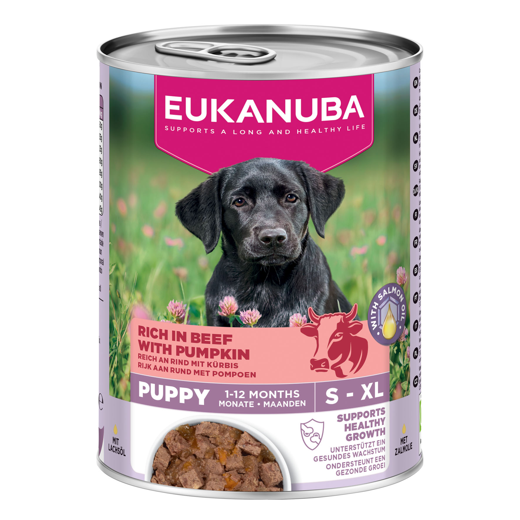 Eukanuba Puppy Rind & Kürbis, 400g