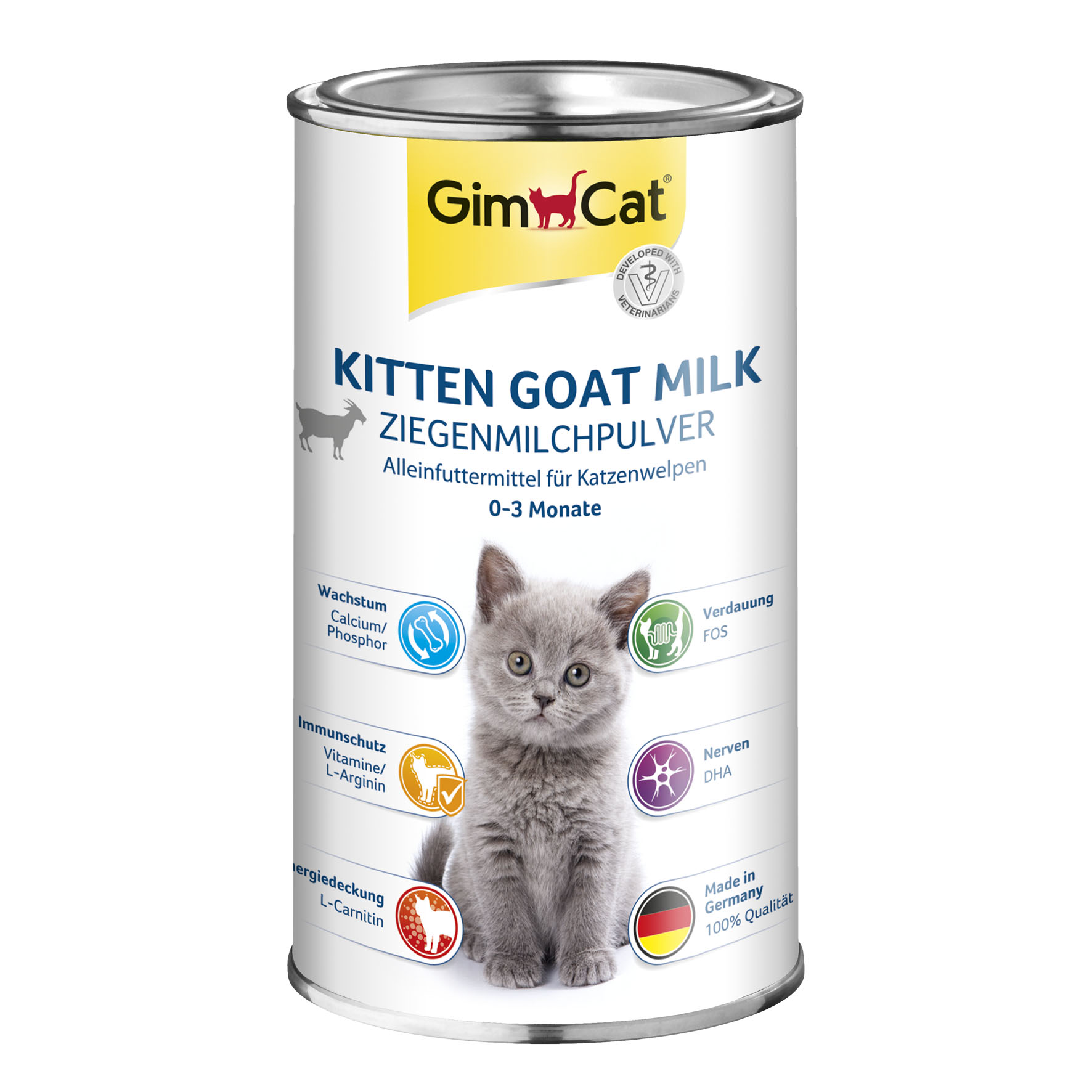 GimCat Ziegenmilch für Katzen 200ml