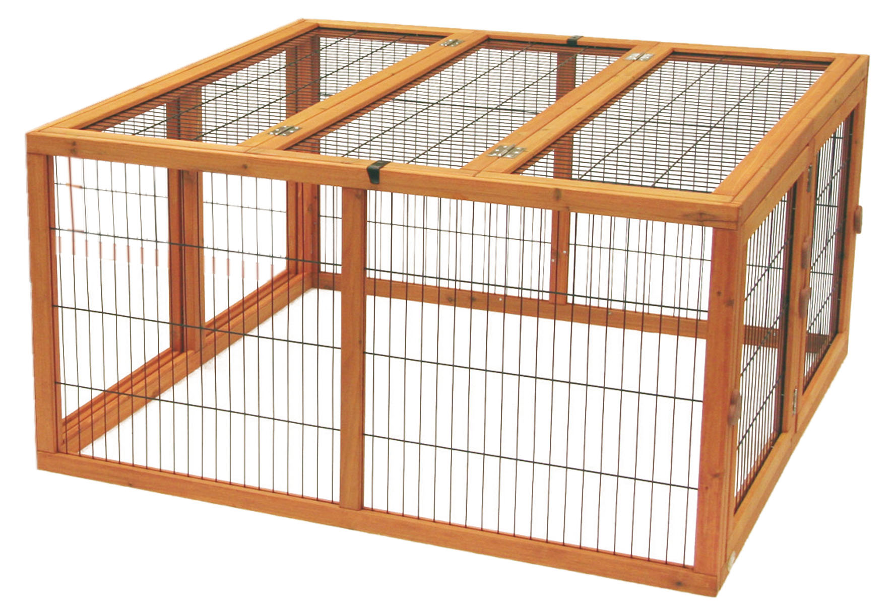 swisspet Freilaufgehege gedeckt Scott PLUS