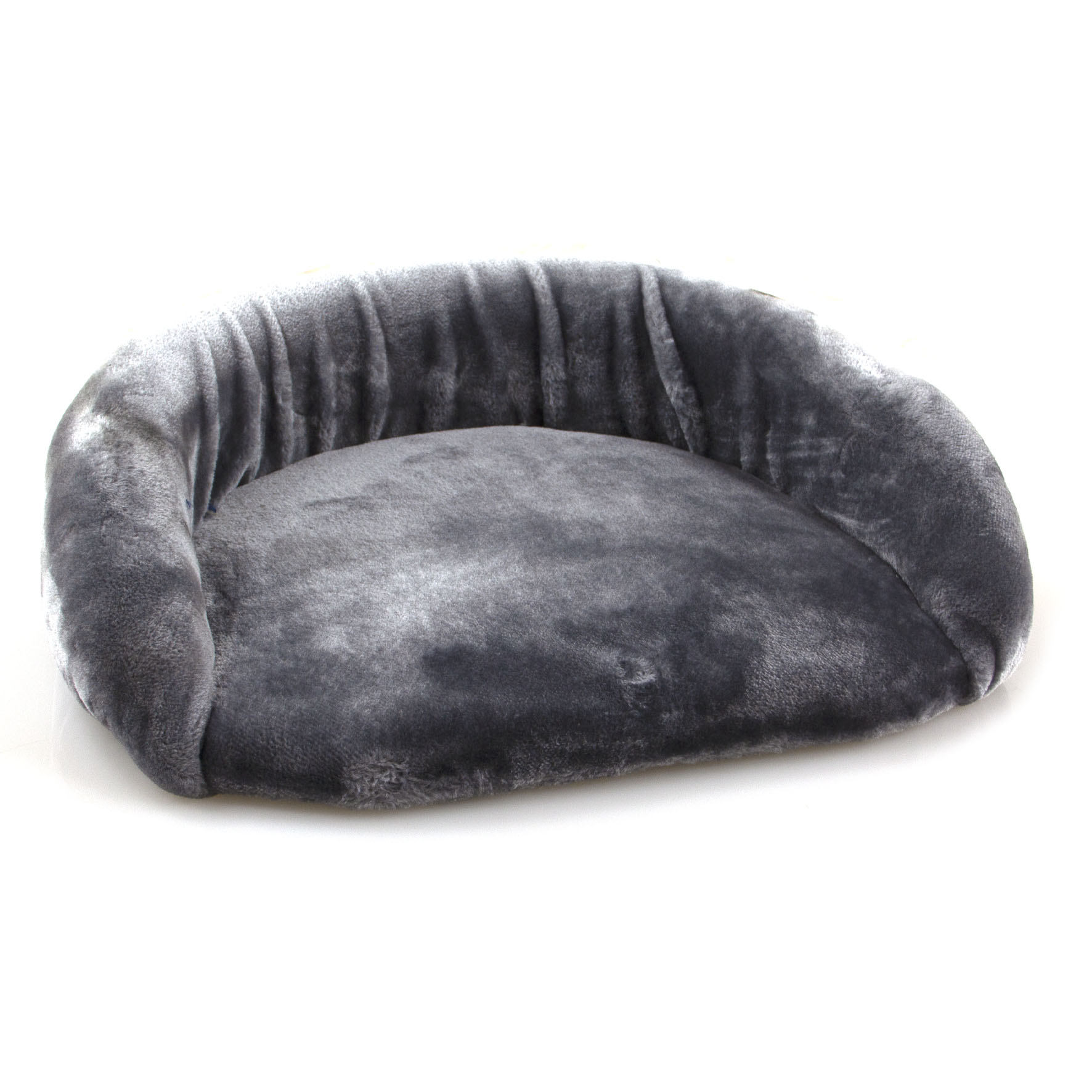 swisspet Siège pour chat ovale 45x38x12cm, gris