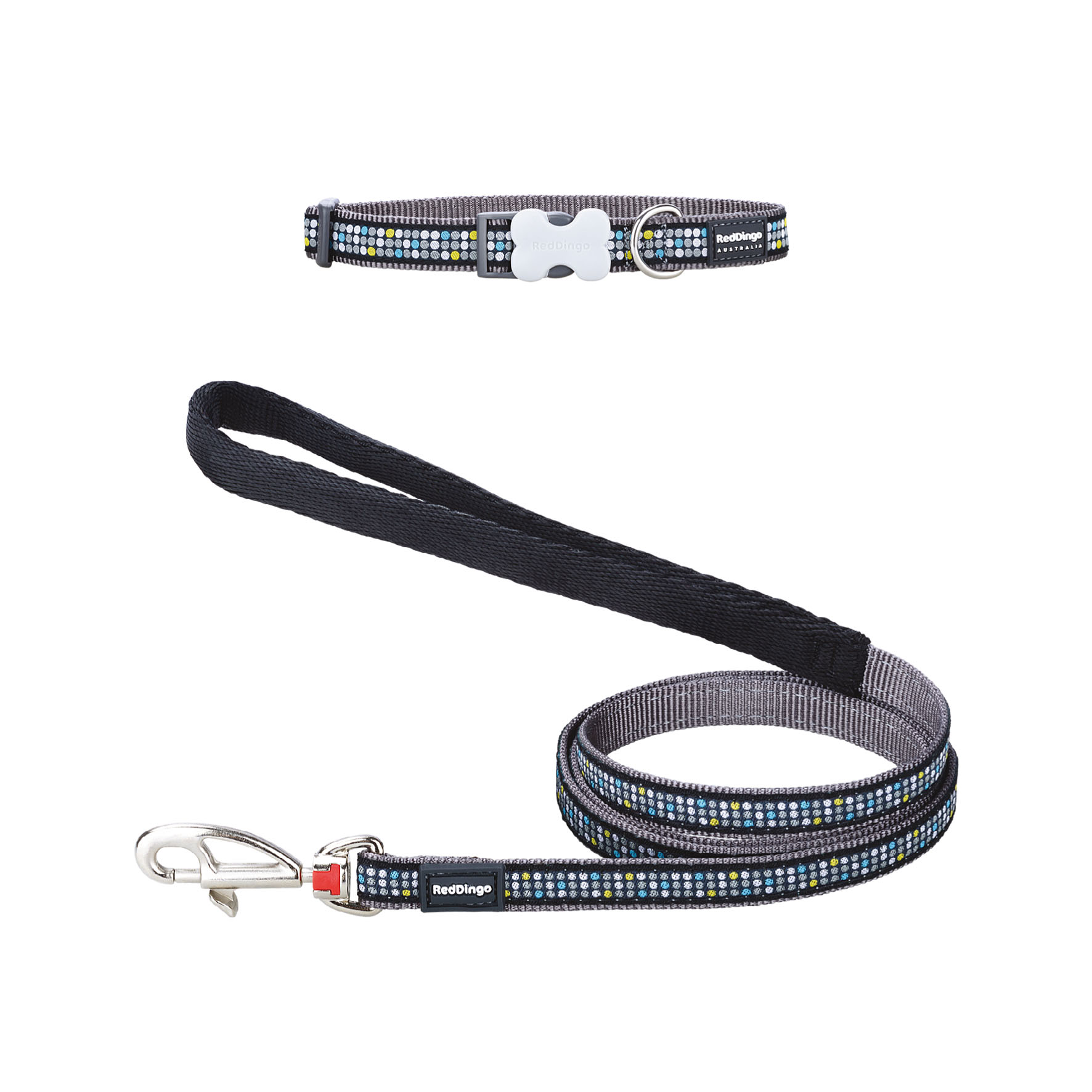  RedDingo Halsband Modern Cool Grey
