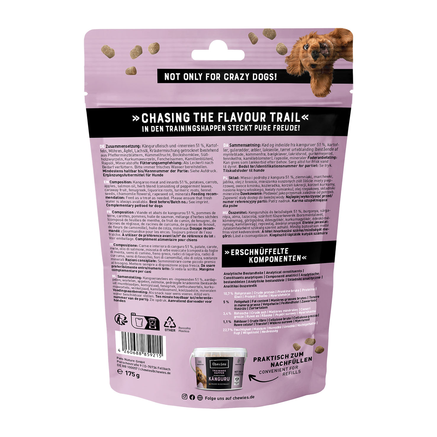 Chewies Trainings-Happen Känguru, 175g