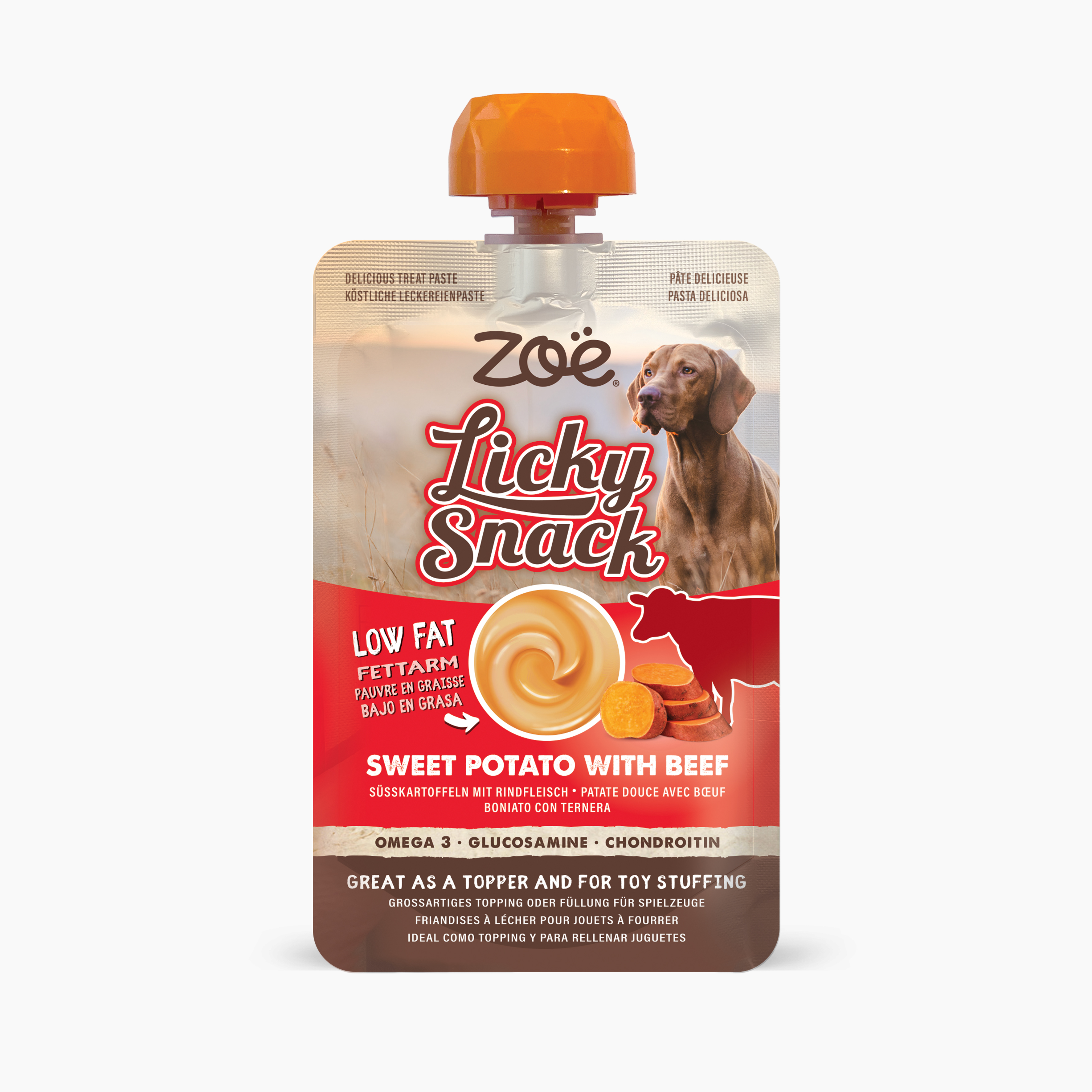 Zoë Licky Snack, friandises au bœuf, 85 g