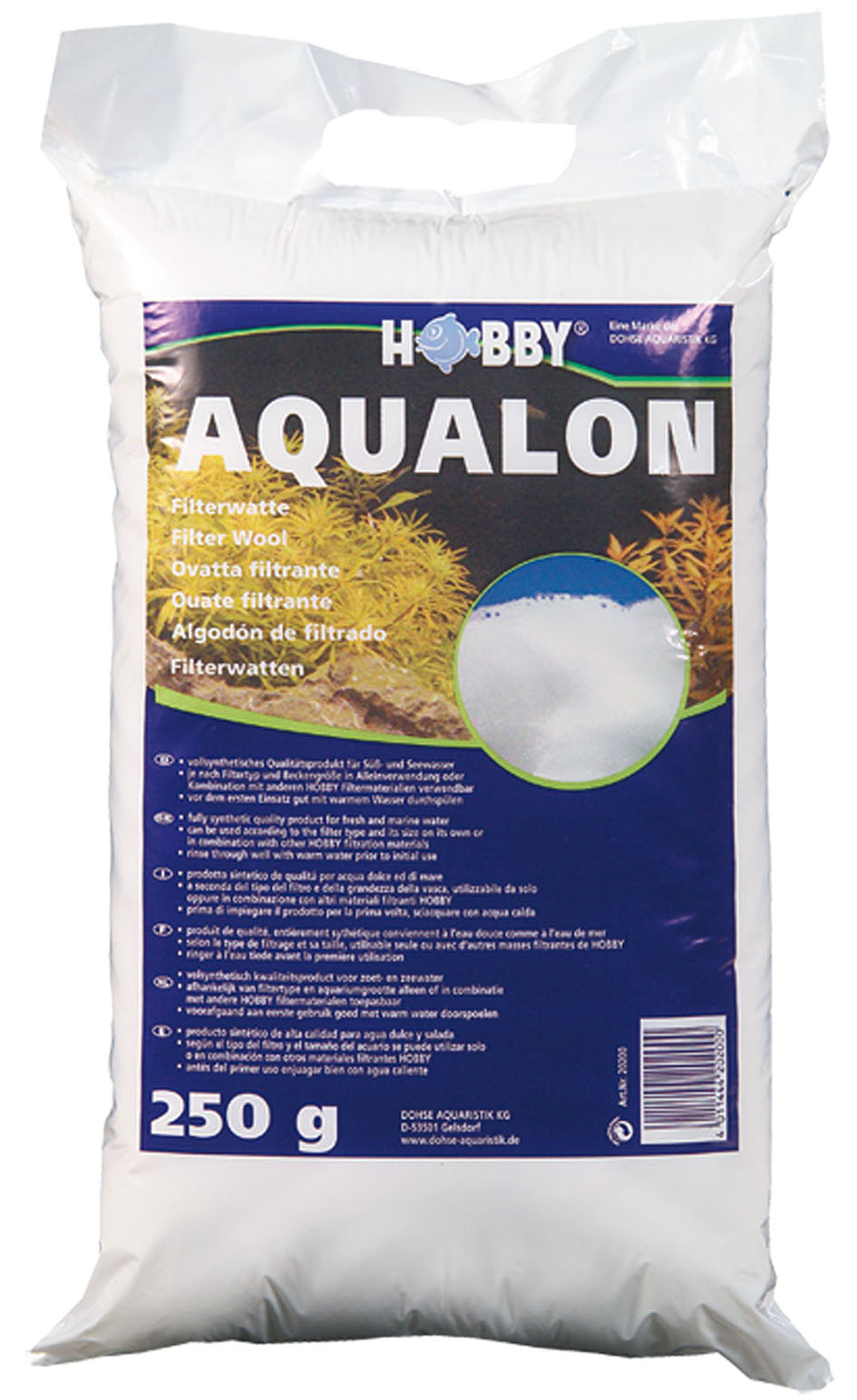Hobby Ouate filtrante Aqualon 250g