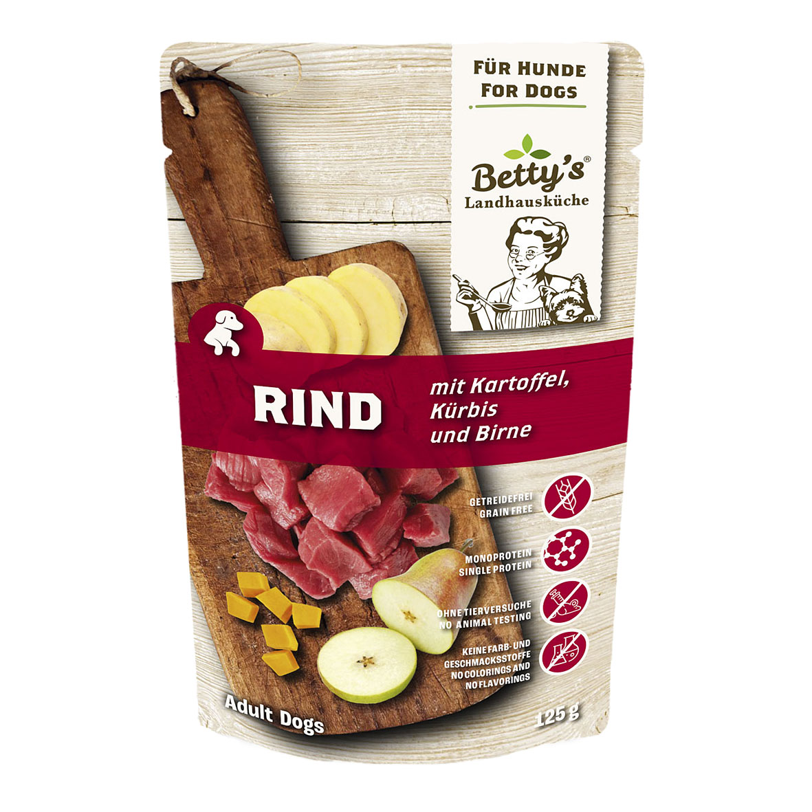 Betty’s Landhausküche Frischebeutel Rind mit Kartoffel