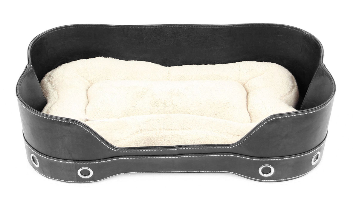 Hunde- & Katzenbett Richmond, schwarz