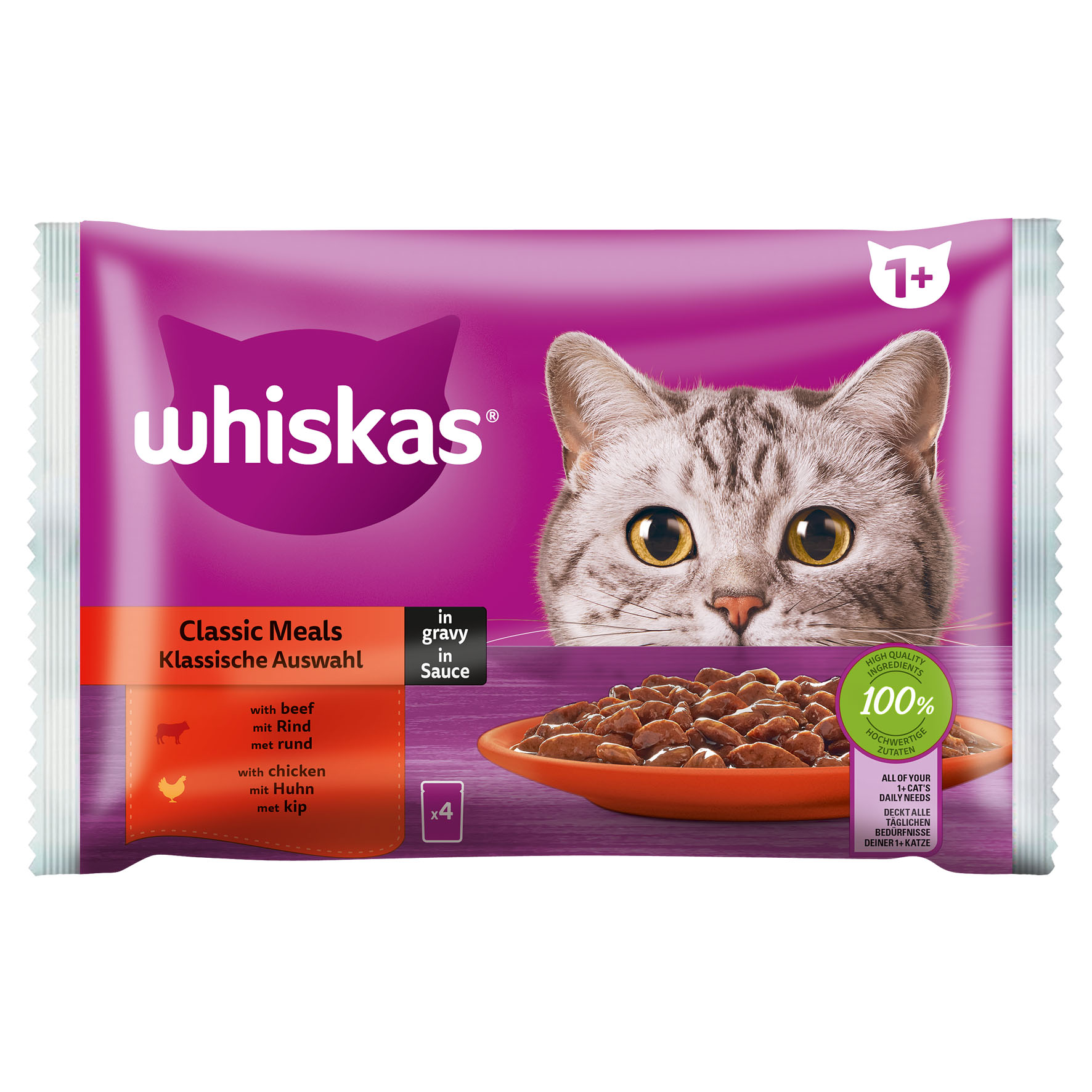 Whiskas 1+ Klassische Auswahl