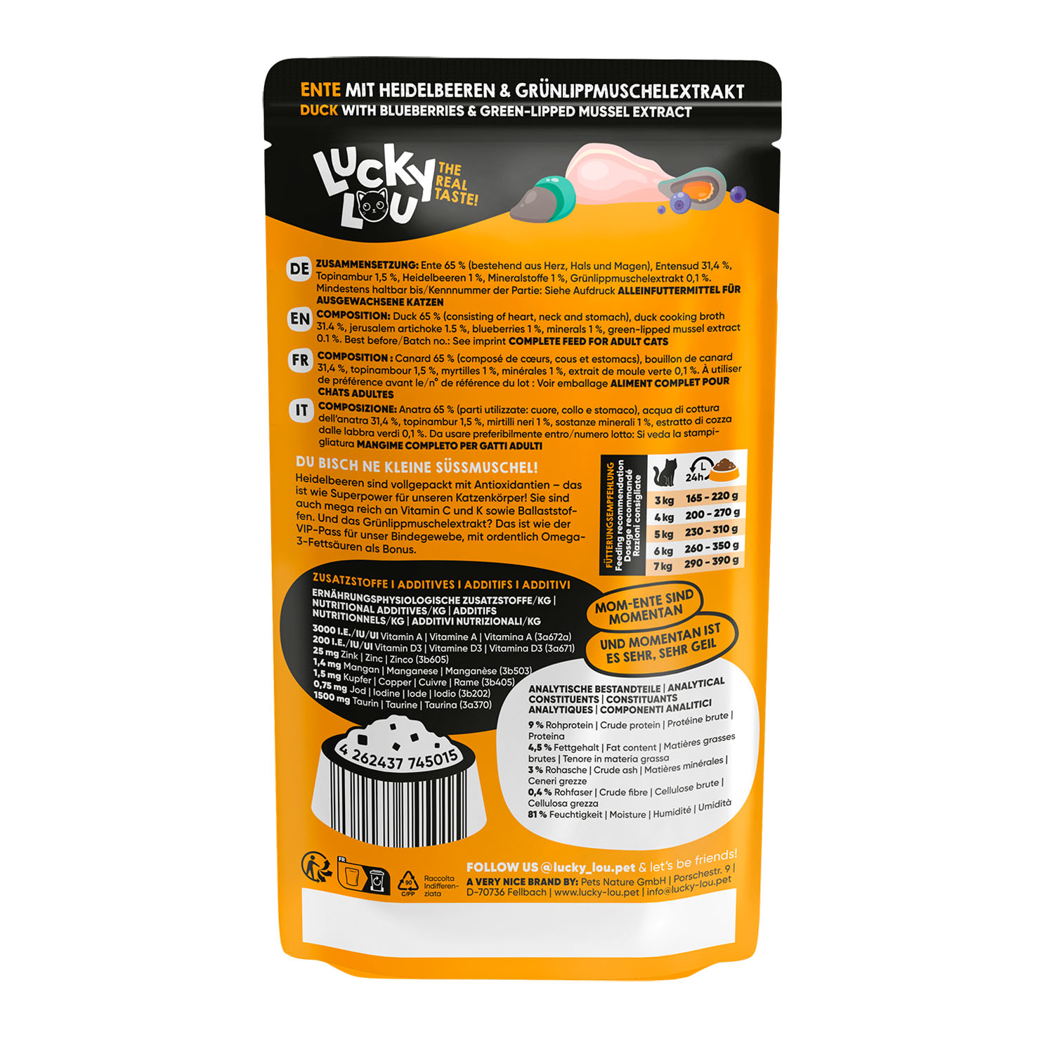 Lucky Lou SuperMono canard 125g