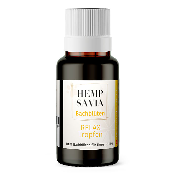 Hempsavia Bachblüten Relax Tropfen, 10ml