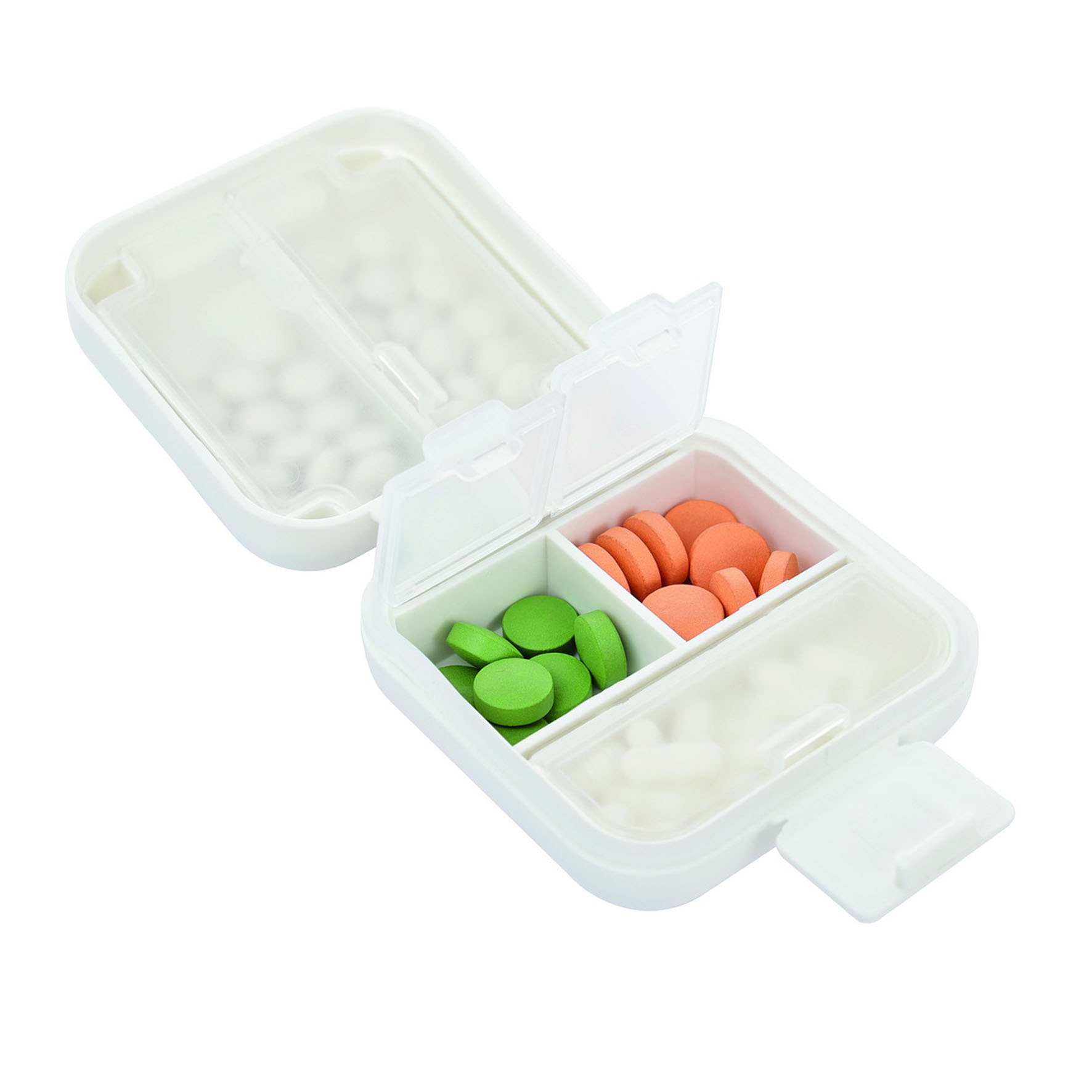 Organiseur de médicaments M-Pets, petit format, 6 × 6,6 × 3,4 cm