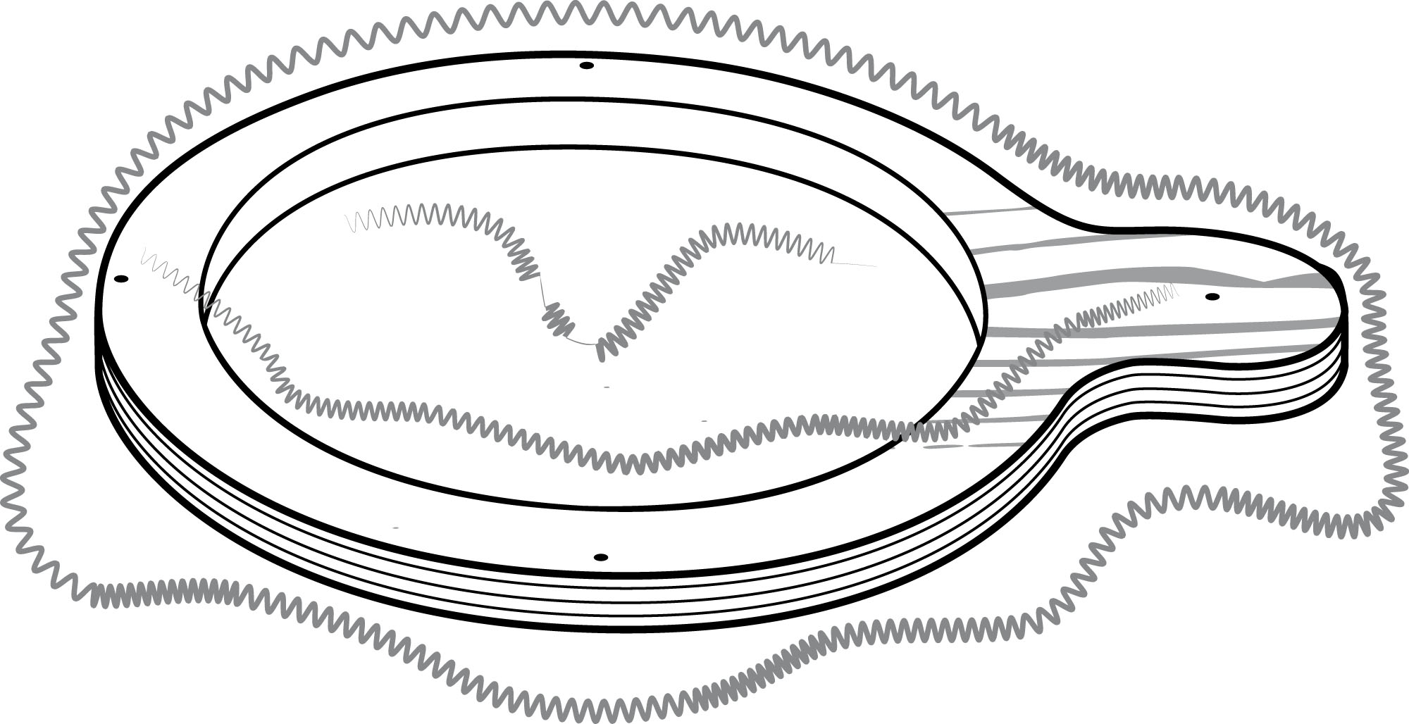 SP Living, Hängematte+ Mulde, 60x49x4cm
