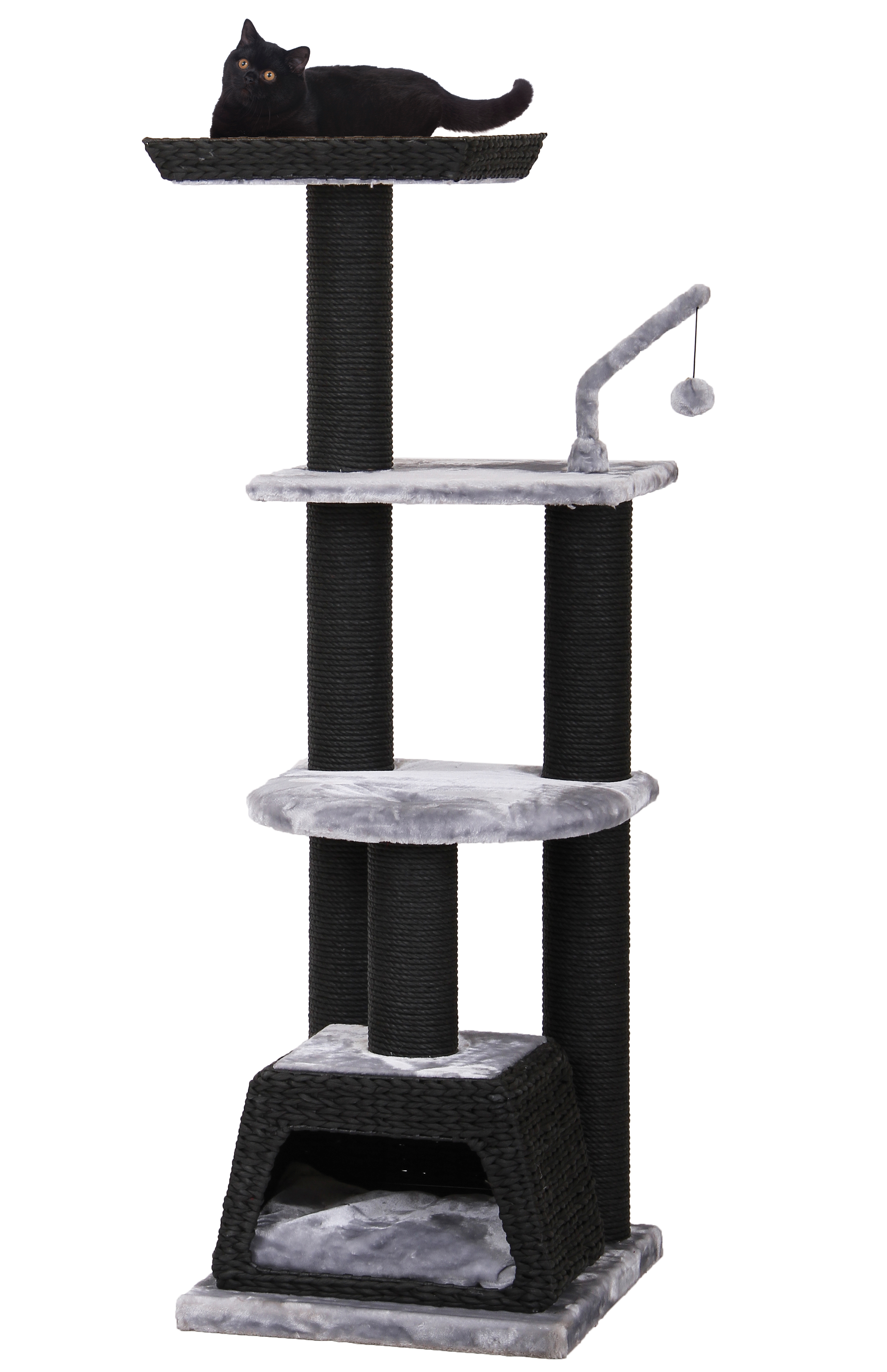 swisspet Kratzbaum Tyrion, schwarz