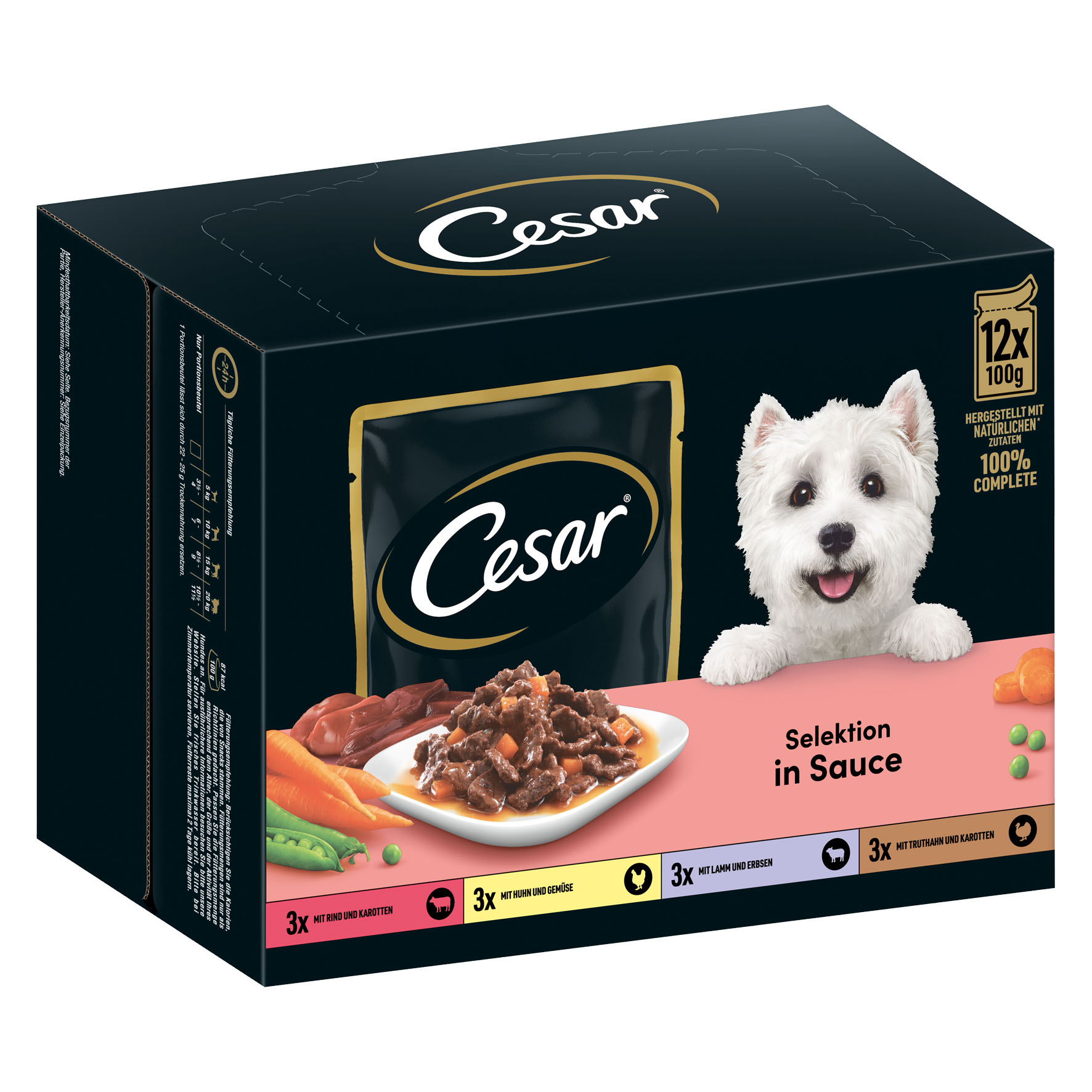 Cesar Selektion Sauce, 12x100g