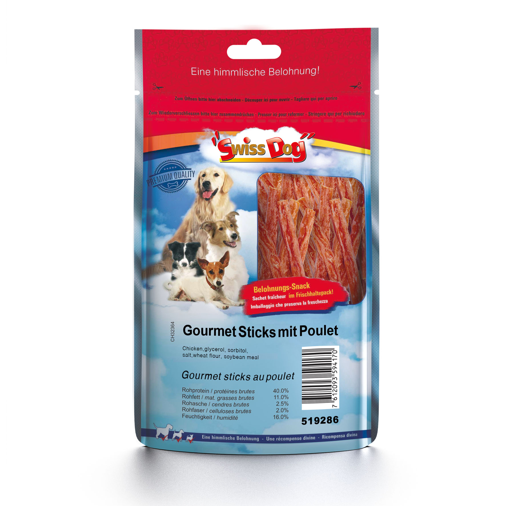 SwissDog Gourmet-sticks, poulet