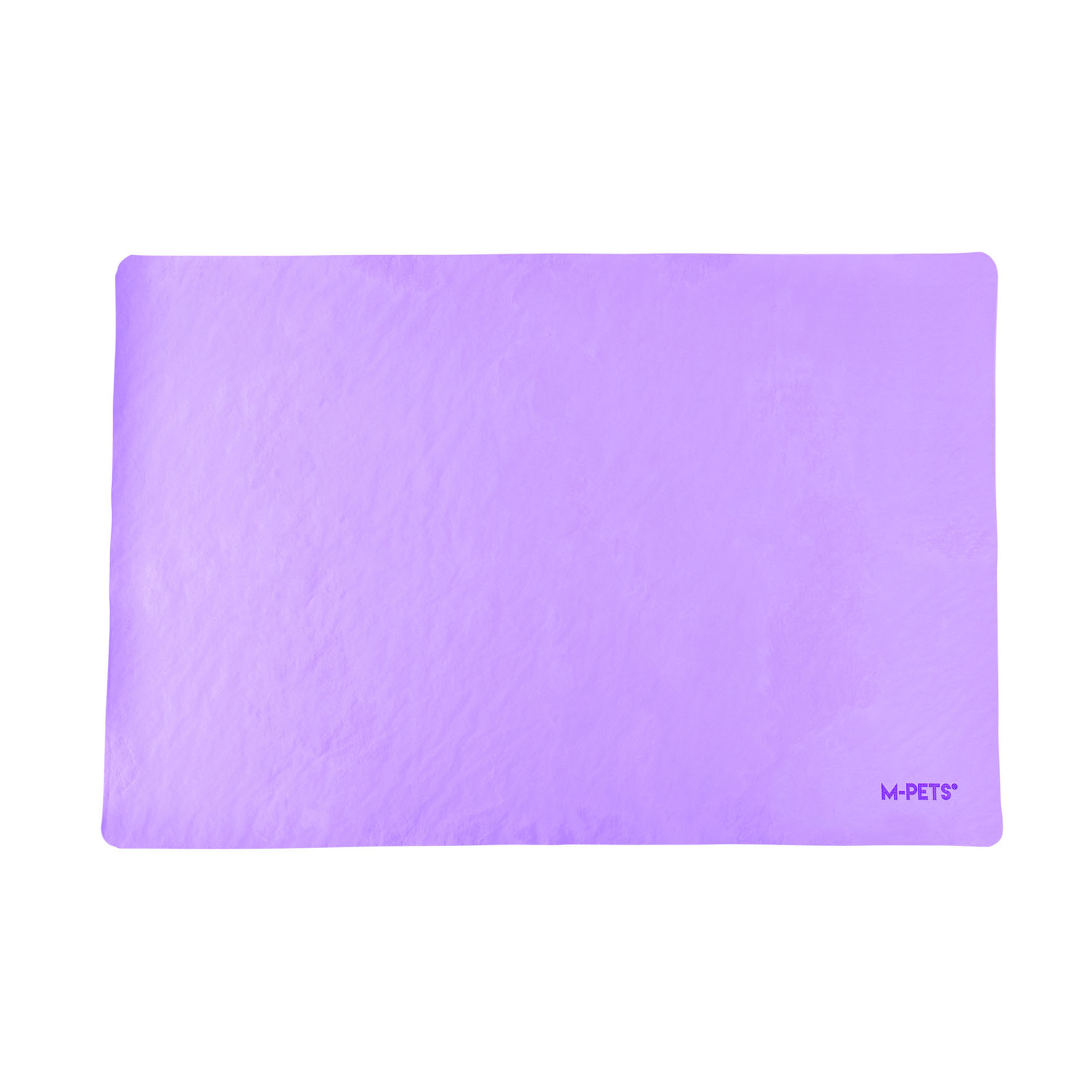 Serviette de bain M-Pets pour chiens et chats, 64 × 43 cm, violette