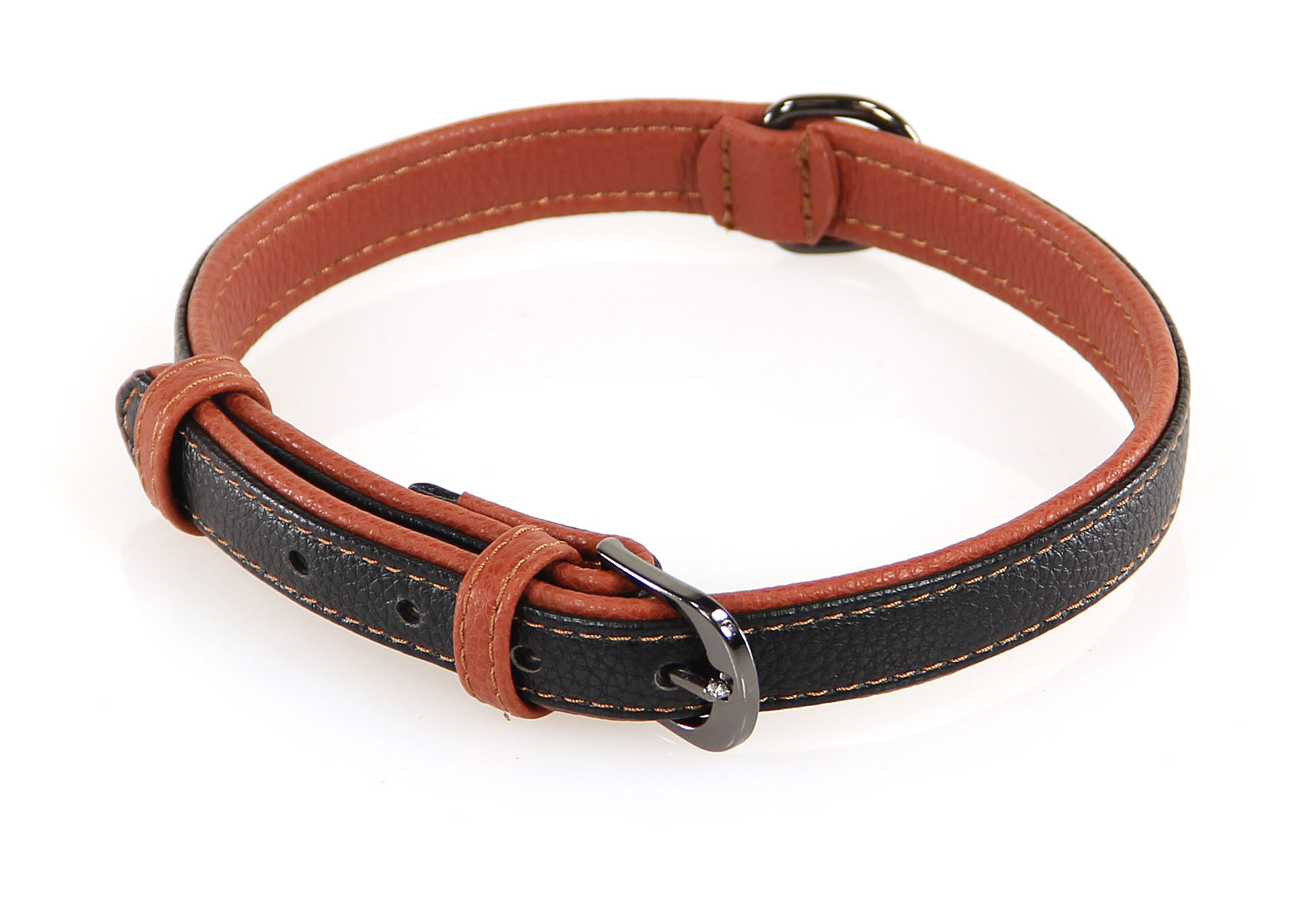 swisspet collier Dover, brun, 19mm/41.5-47.5cm