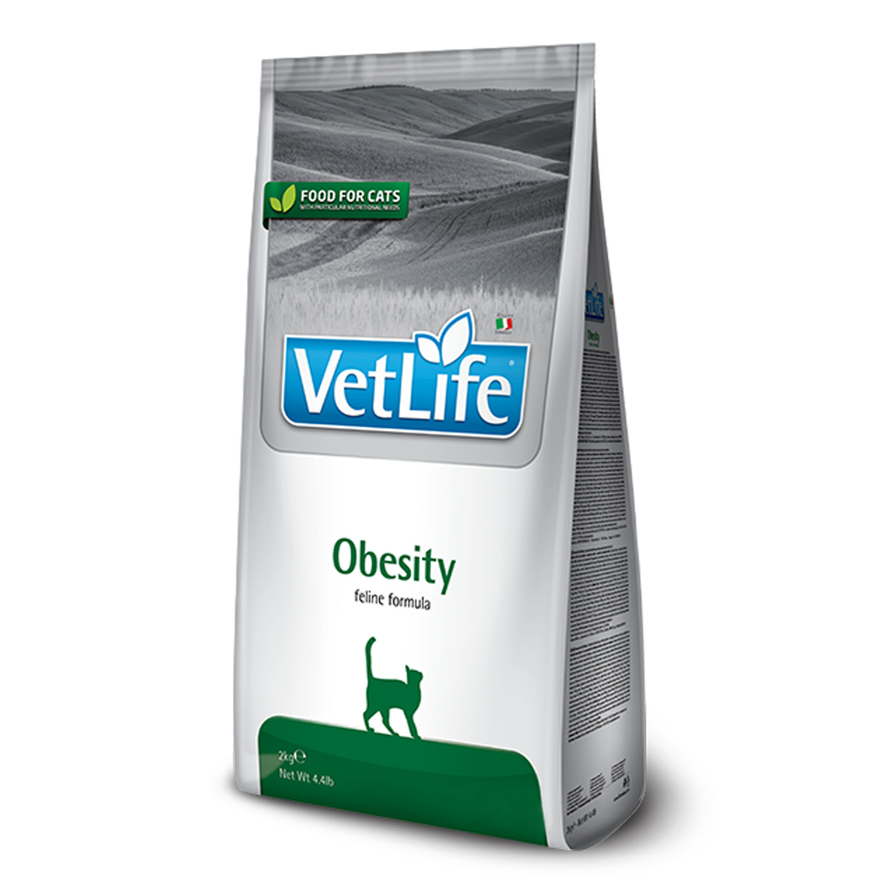 Farmina VET DIET Cat Obesity – Croquettes pour chats, 5 kg