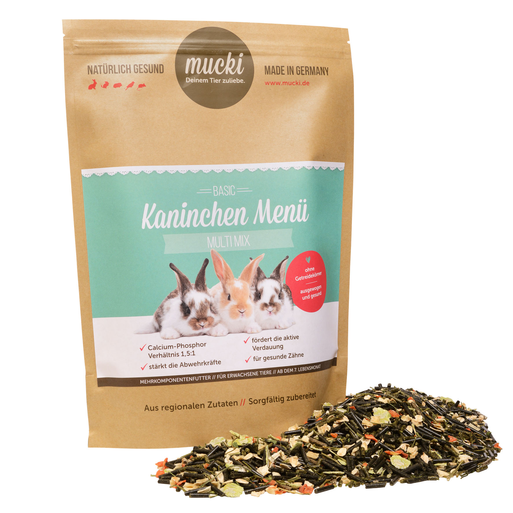 Mucki menu pour lapins MultiMix 750g