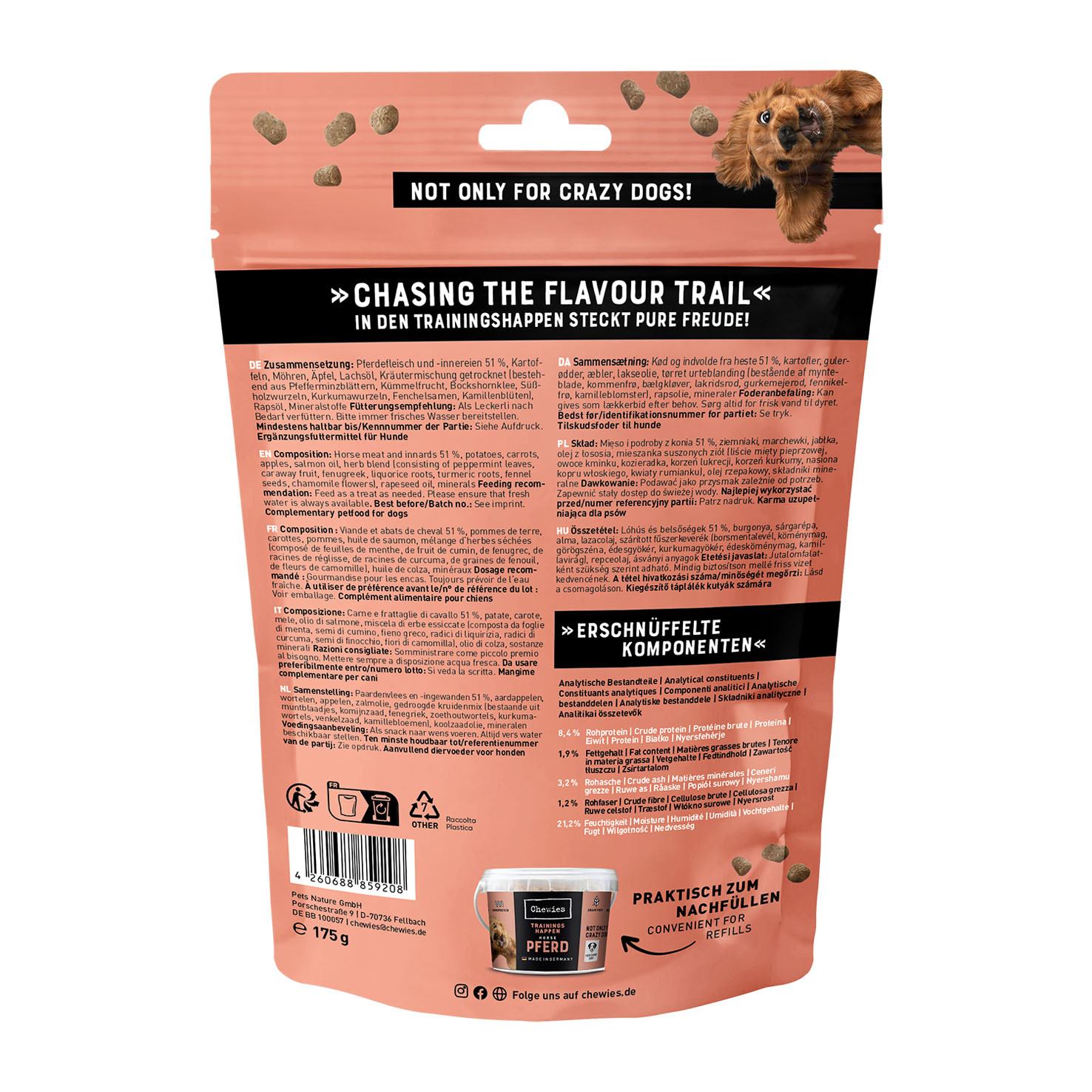 Chewies Trainings-Happen Pferd, 175g