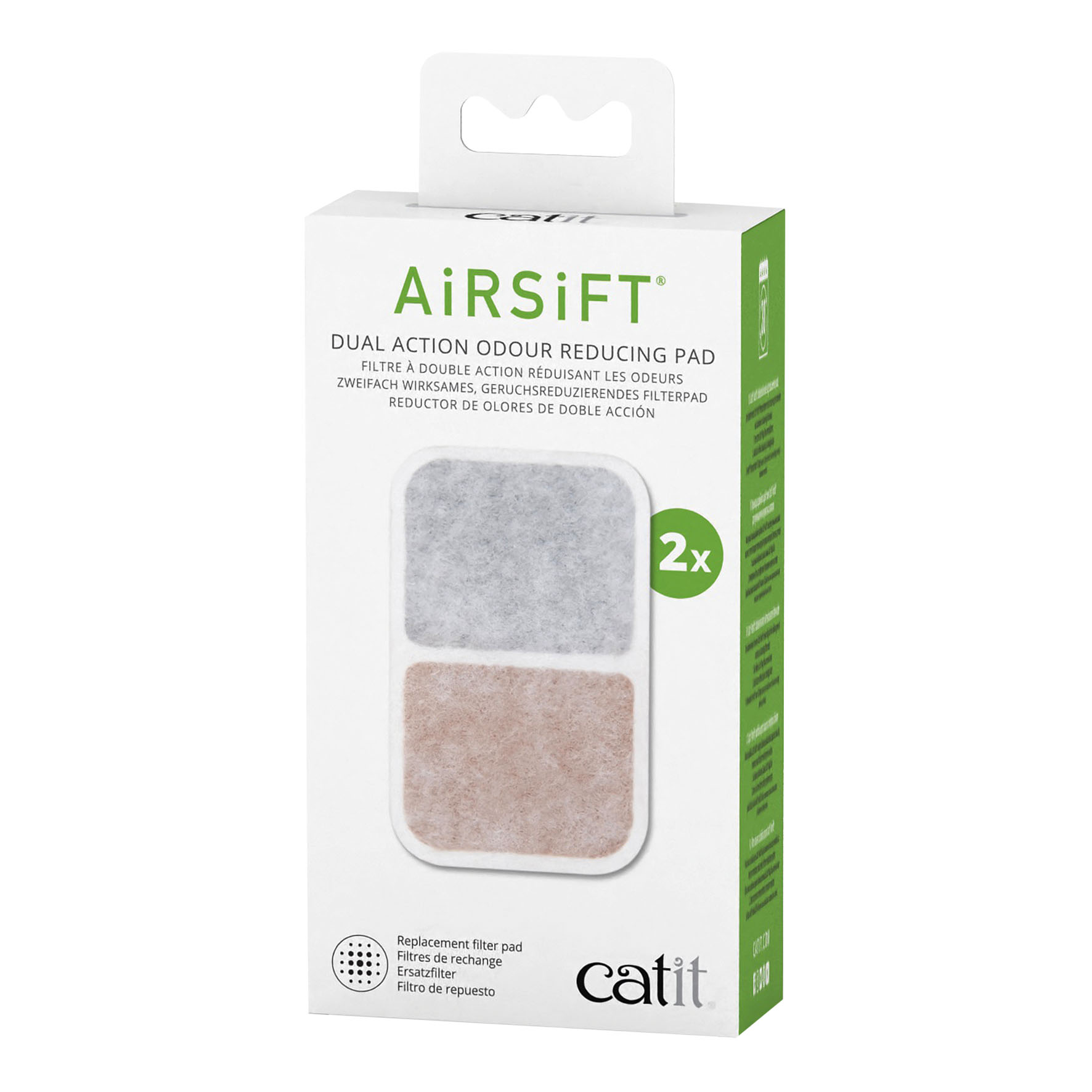 Catit Airsift Dual Action Pad, 2 Stk.