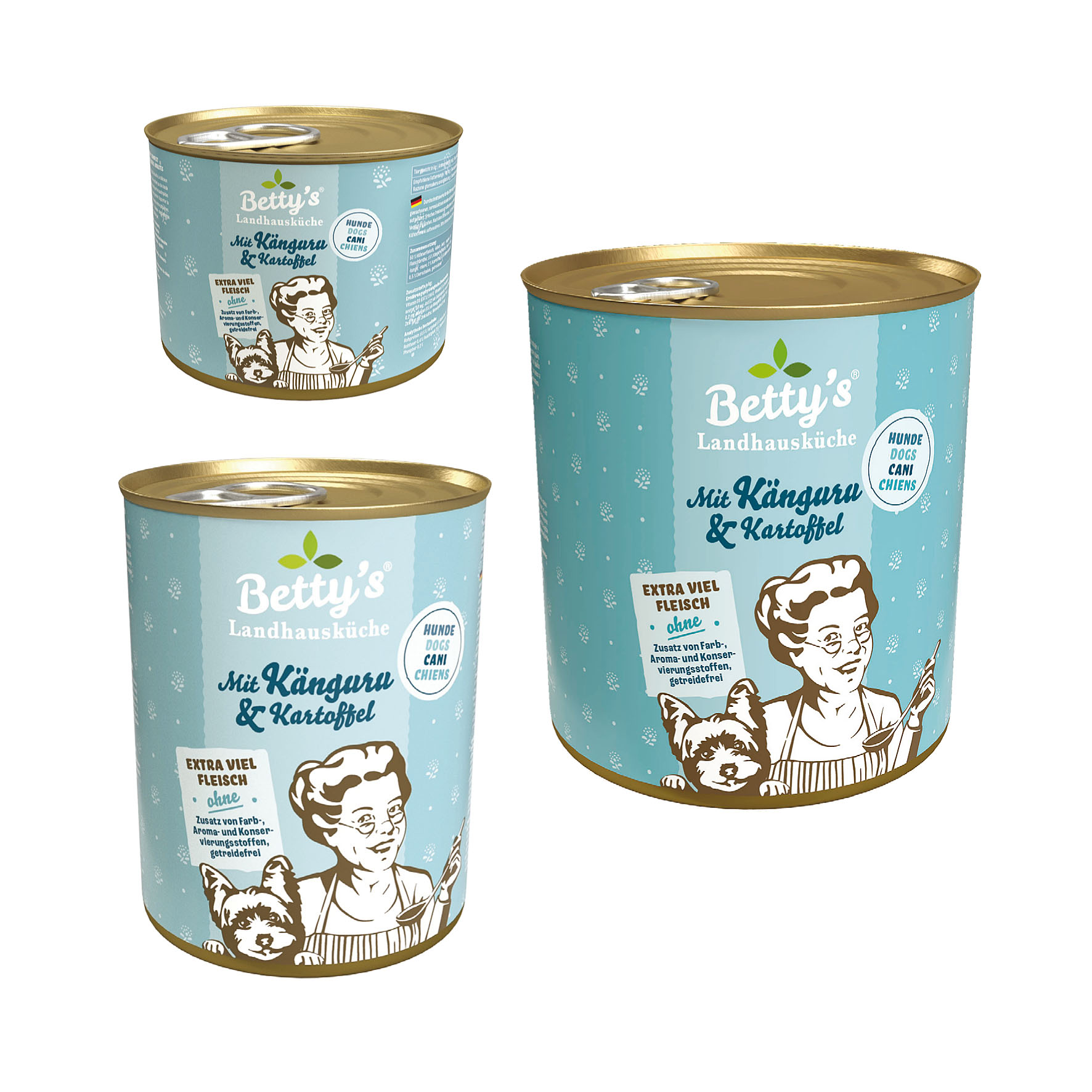 Betty's Landhausküche Känguru & Geflügel und Kartoffeln