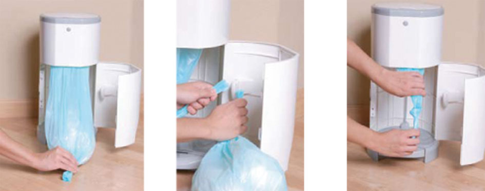 Litter Champ seau pour déchets de litière