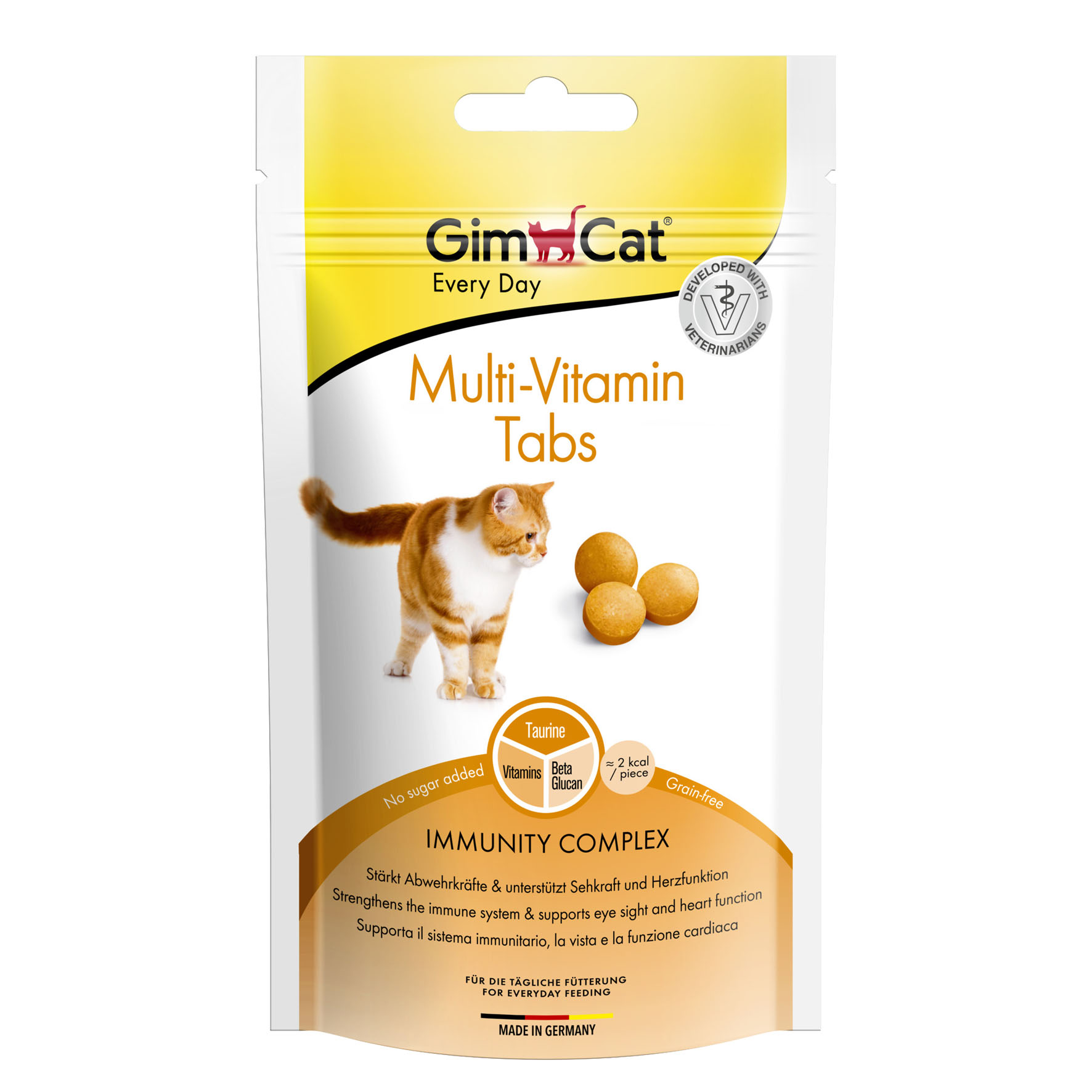 GimCat Multi-Vitamines Tabs, 40g GimCat Multi-Vitamines Tabs, 40g