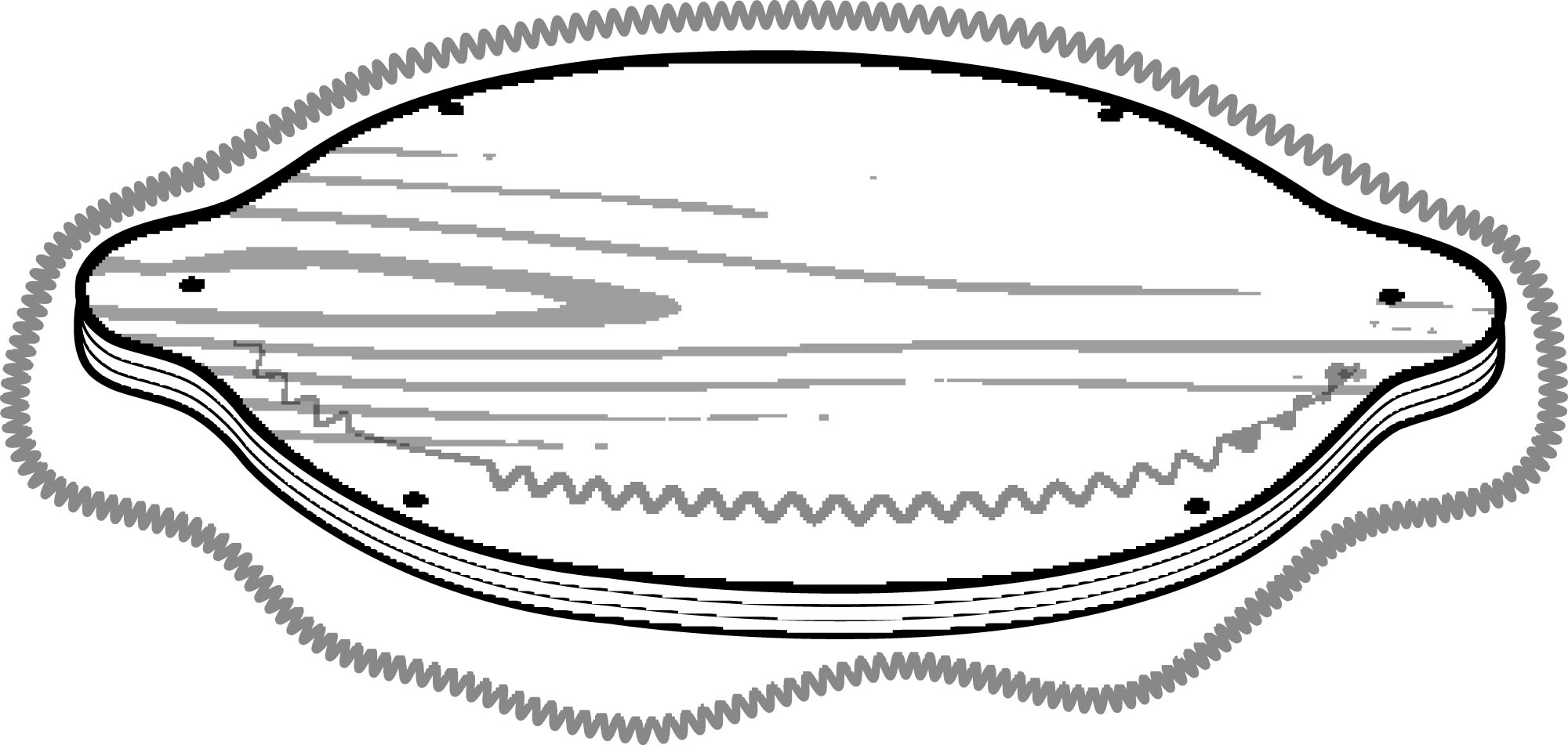 SP Living, Ellipse Podest, ohne Fell