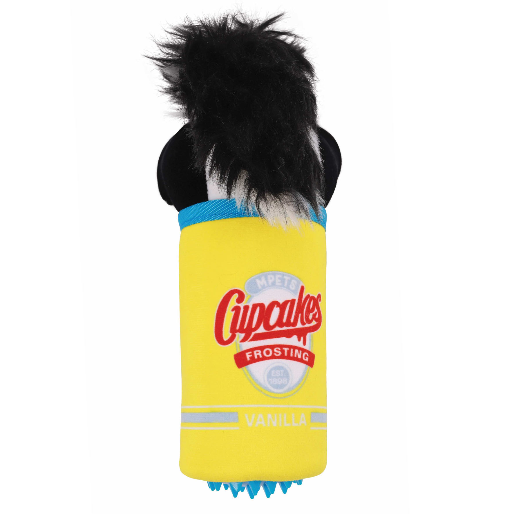 M-Pets Hundespielzeug Fran, Gelb & Blau, 10,5 x 7 x 22 cm