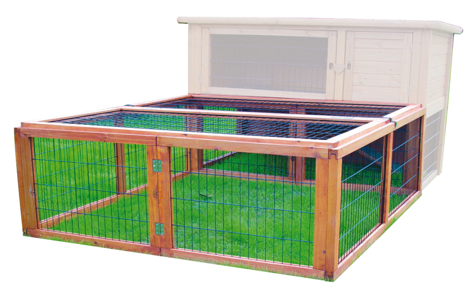 Freilaufgehege gedeckt Ivan 120