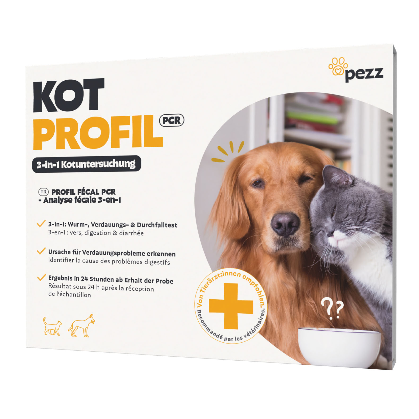 pezz Grosses Kotprofil – Test für Hunde- & Katzen